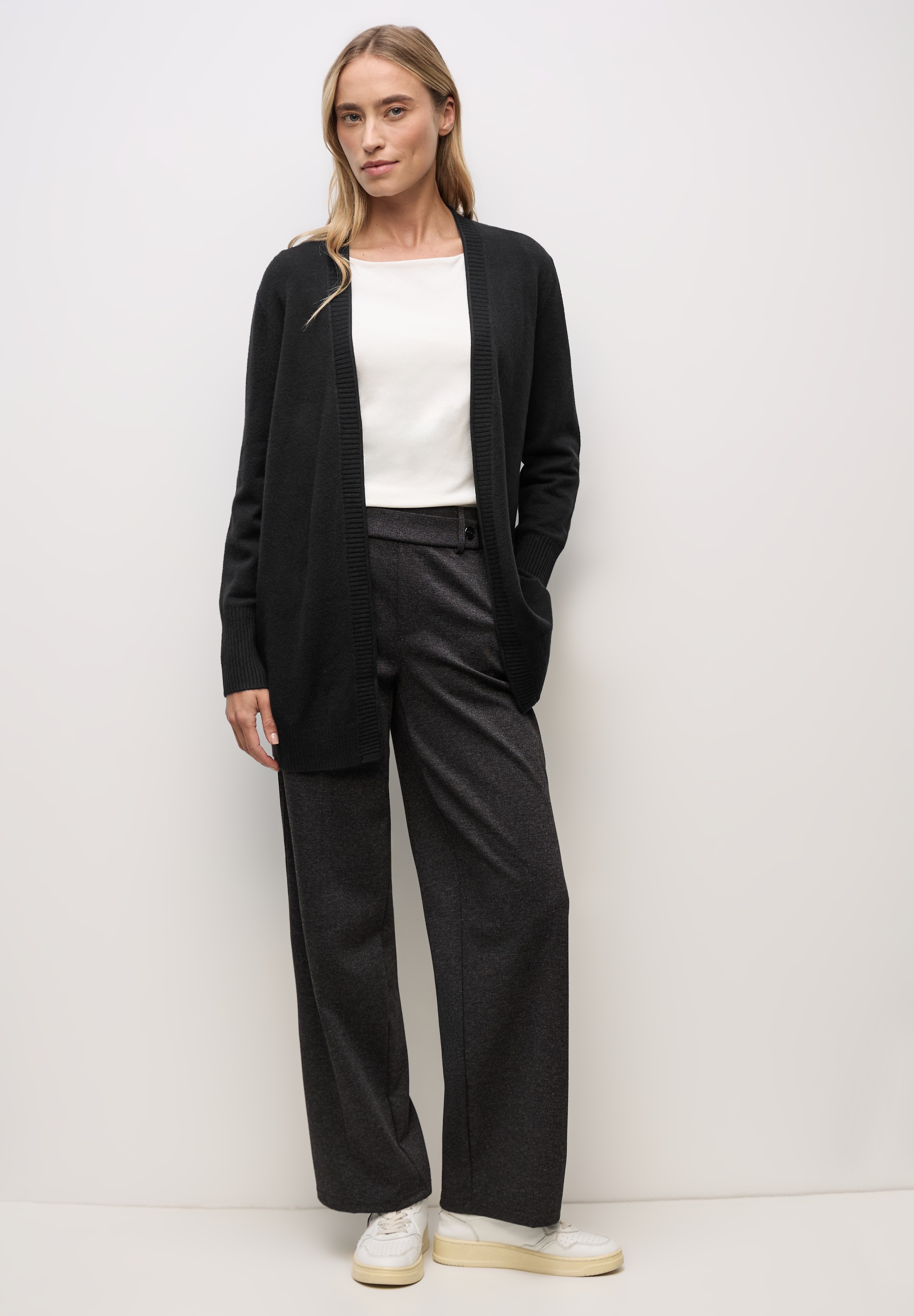 Thumbnail - STREET ONE Strickjacke in Unifarbe