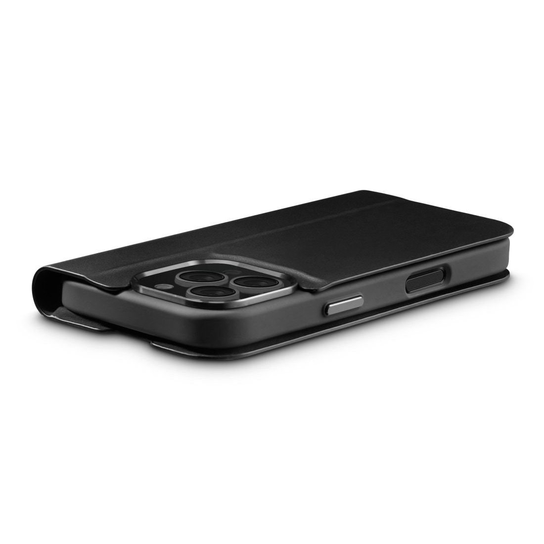 Hama Smartphone-Hülle »Handytasche Booklet für Apple iPhone 16 Pro nachhaltig, Kartenfach«, iPhone 16 Pro, Standfunktion, Kartenfach