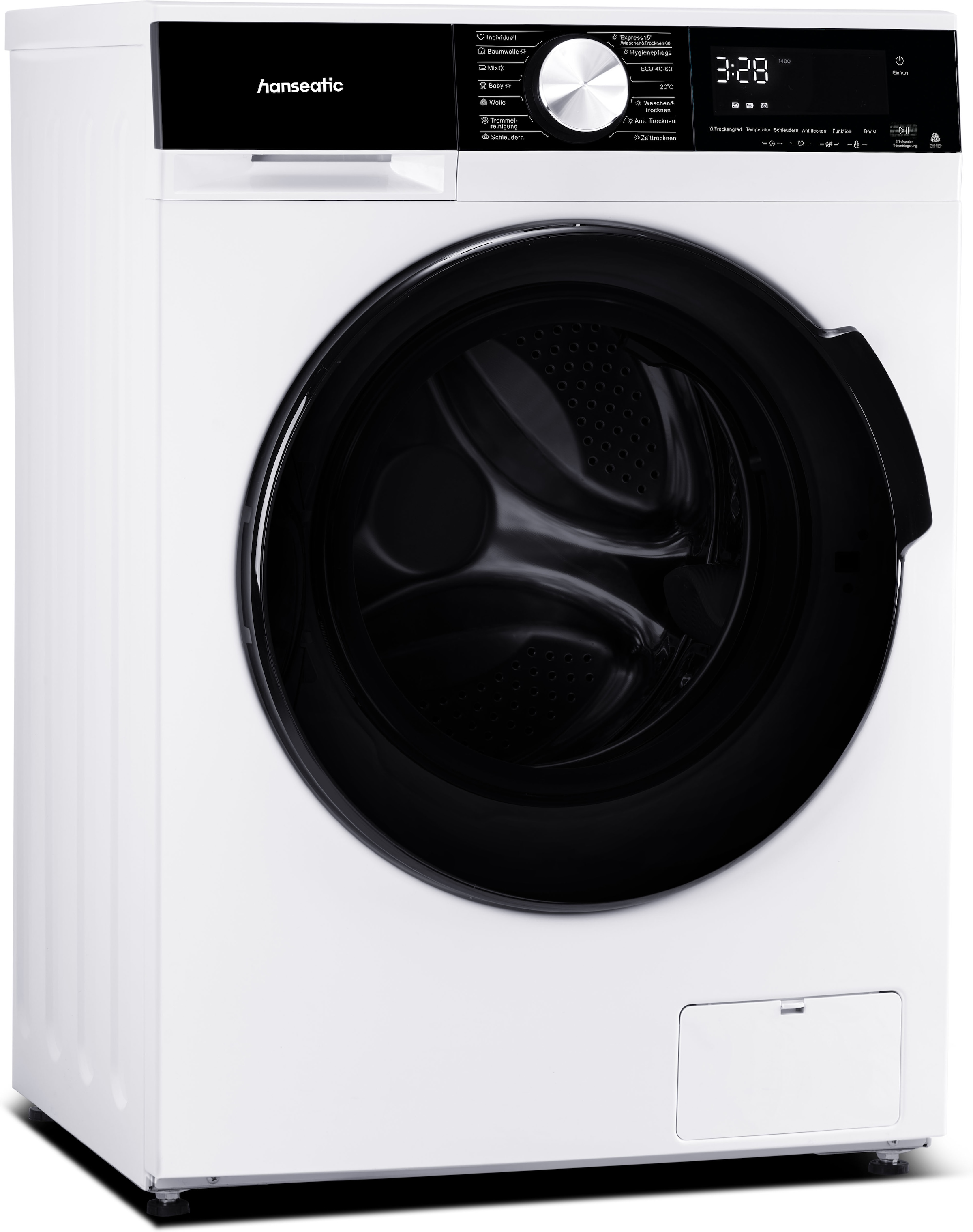 Hanseatic Waschtrockner "HWDM1107BD" 10 kg /7 kg 72 dB(A) inkl. 3 Jahre Herstellergarantie