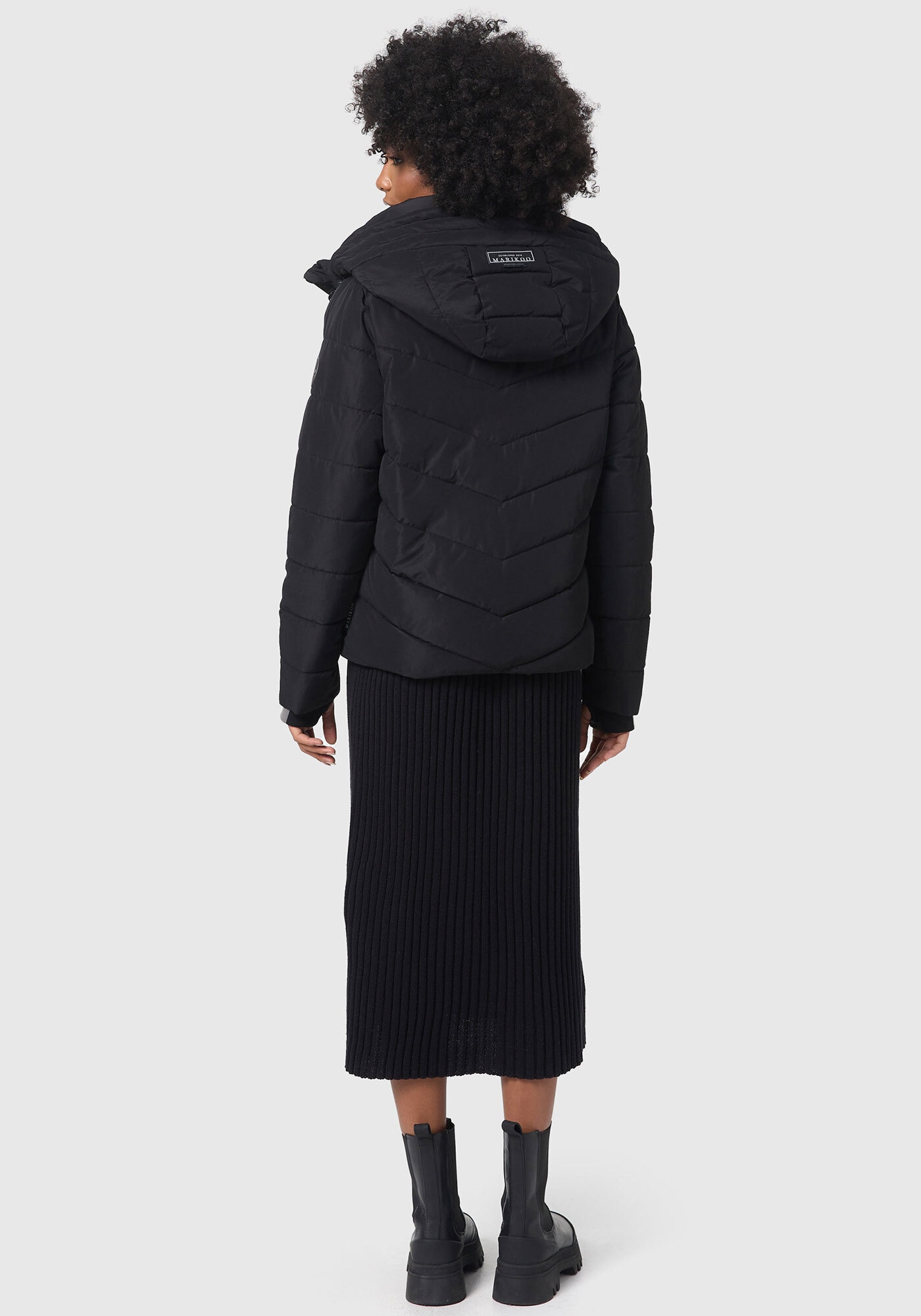 Marikoo Winterjacke »Samuiaa XVI«, mit Kapuze