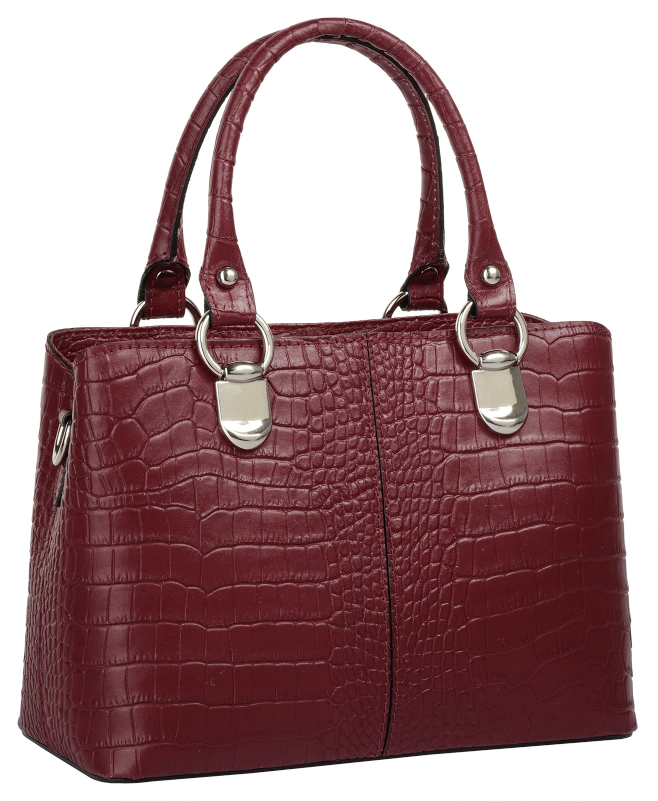 Thumbnail - Cluty Umhängetasche echt Leder, Made in Italy