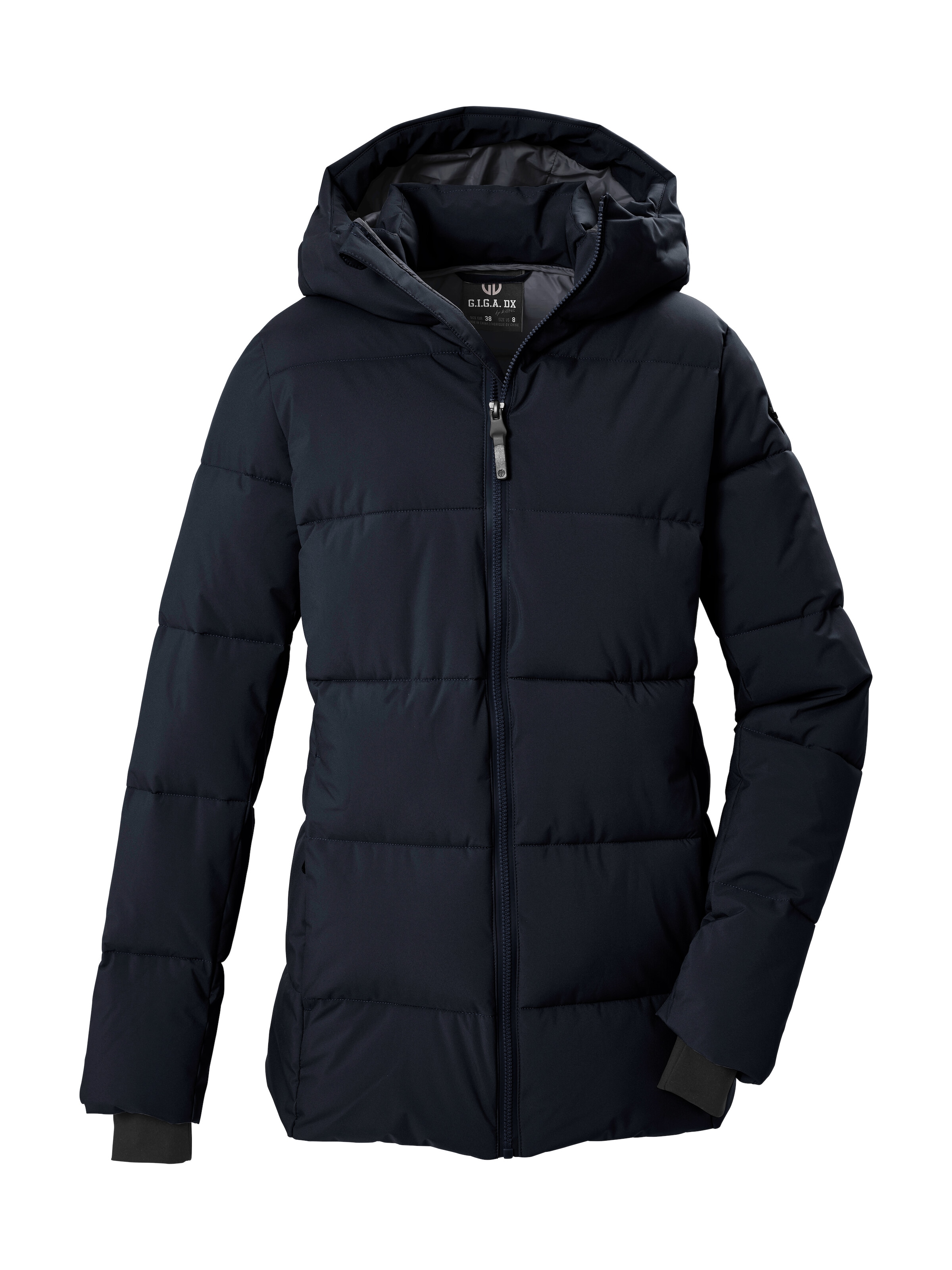 G.I.G.A. DX by killtec Steppjacke "GW 9 WMN QLTD JCKT" Winddichte, wasserabweisende Damen Steppjacke mit Kapuze