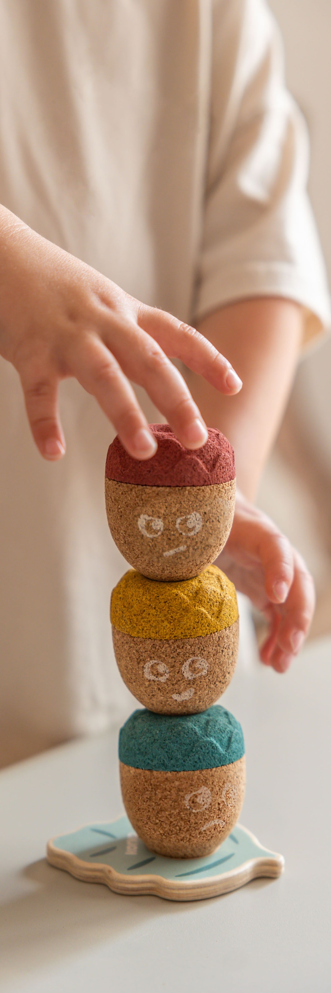 KORKO Stapelspielzeug »Magical Mood Acorns«, Made in Europe