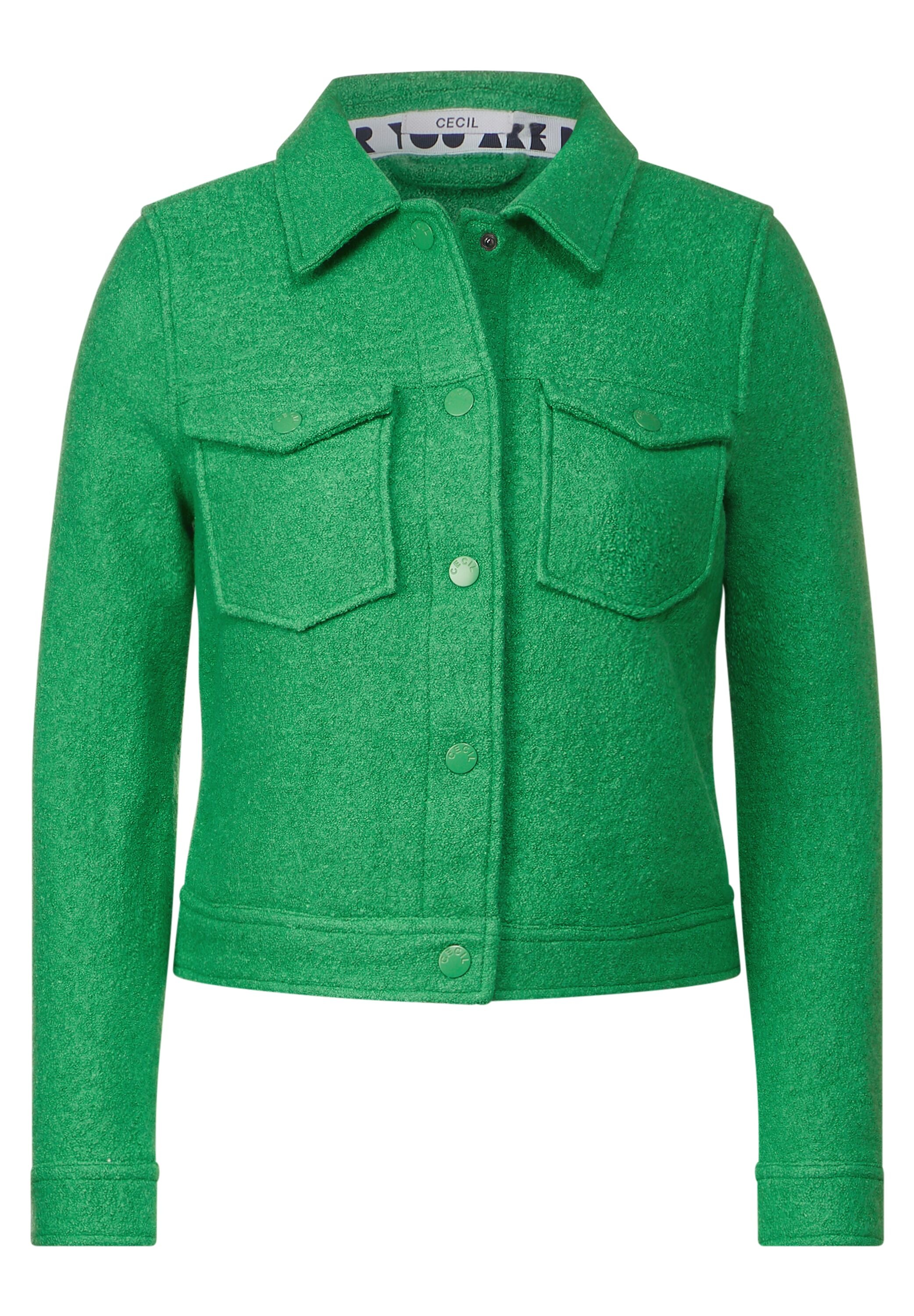 Cecil Kurzjacke, ohne Kapuze, aus softem Materialmix