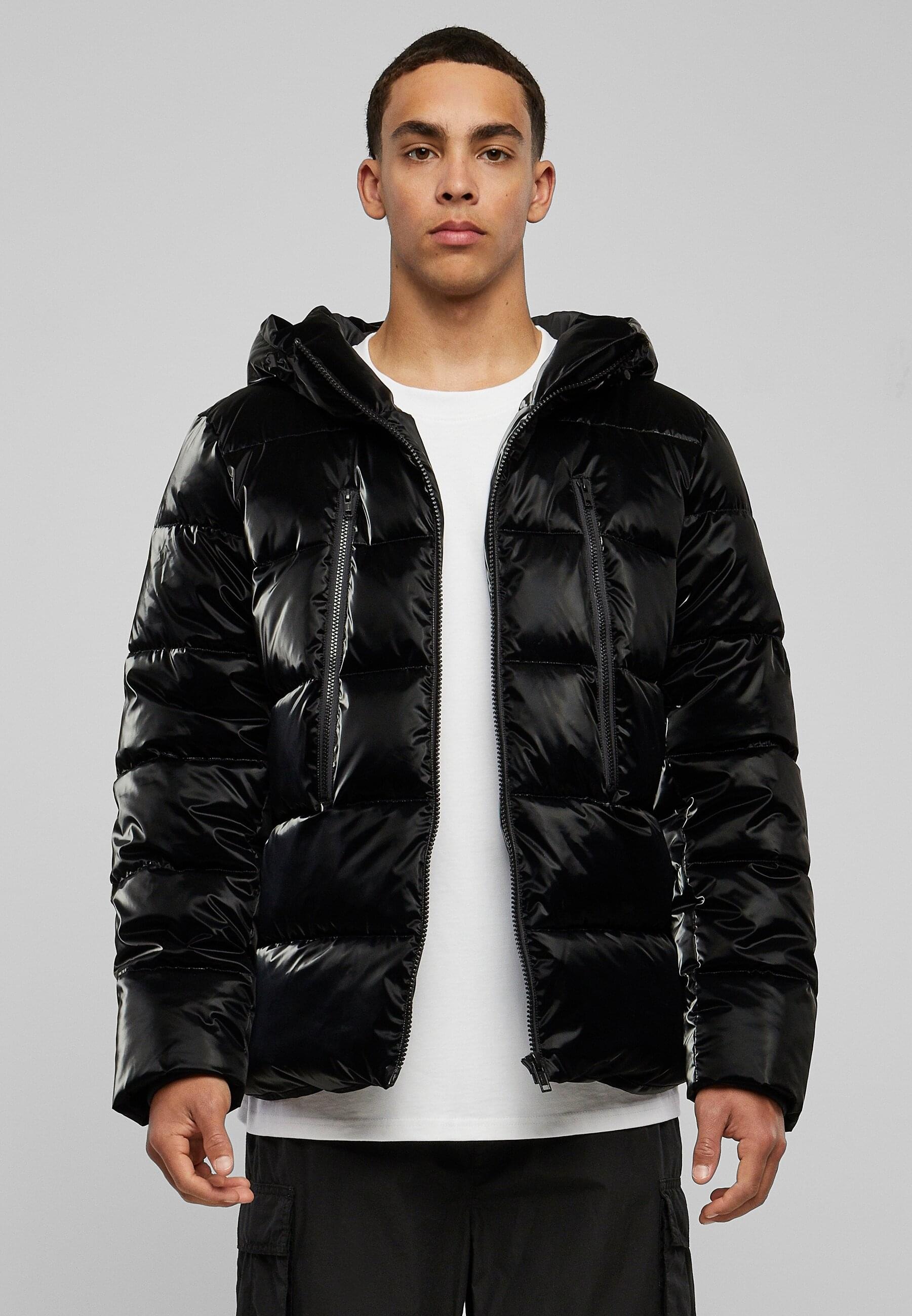URBAN CLASSICS Allwetterjacke »Urban Classics Herren Shark Skin Puffer Jacket«, (1 St.), mit Kapuze