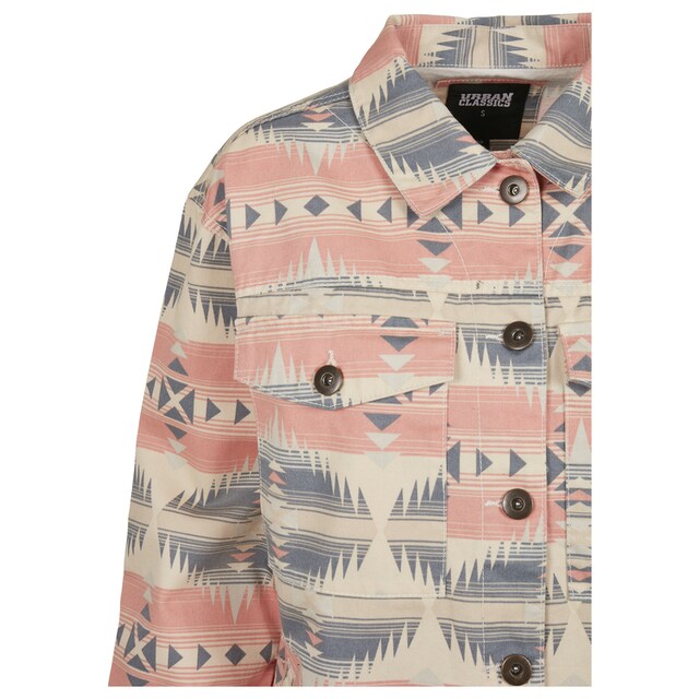 URBAN CLASSICS Outdoorjacke »Damen Ladies Inka Oversized Shirt Jacket«, (1  St.), ohne Kapuze für kaufen | BAUR