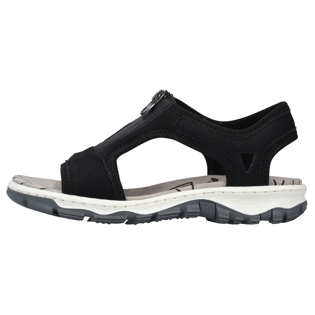 Rieker Sandale, Sommerschuh, Sandalette, in sportiver Optik