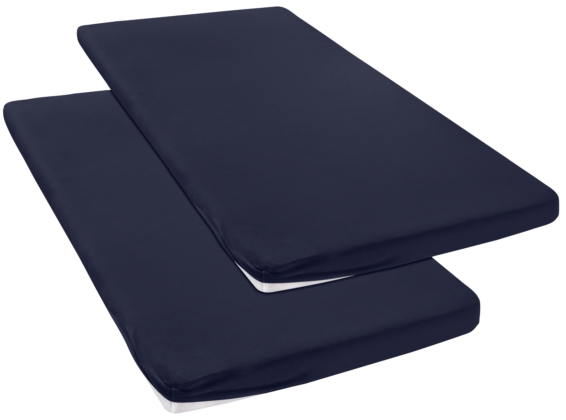 OTTO home Spannbettlaken "Topper Basic, in Gr. 90x200, 140x200 oder 180x200 cm" Baumwolle, Matratzen bis 8 cm Höhe, Bettlaken, Spannbetttuch, Laken