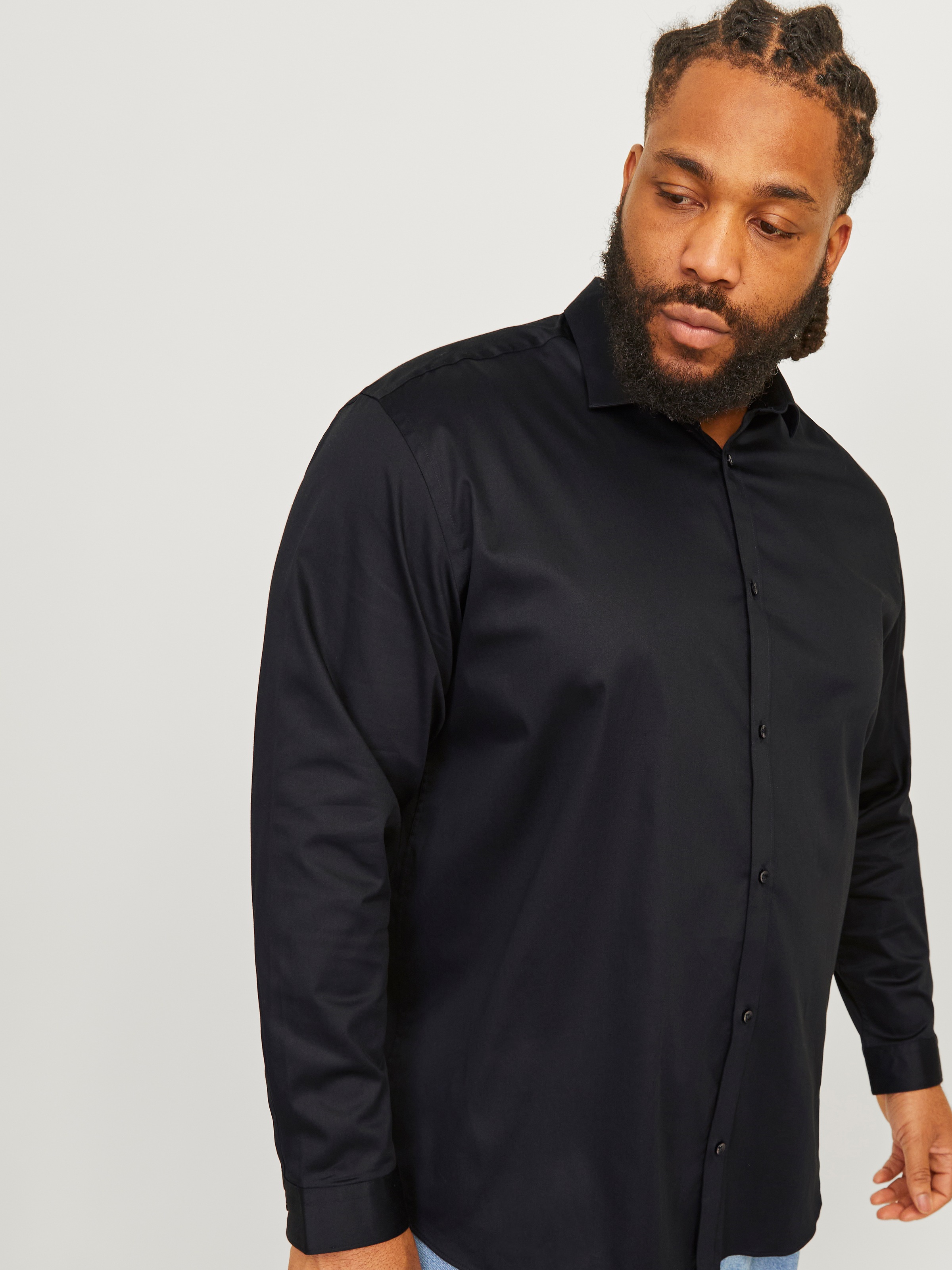 Jack & Jones PlusSize Langarmhemd "JJPRPARMA SHIRT L/S NOOS PLS" günstig online kaufen