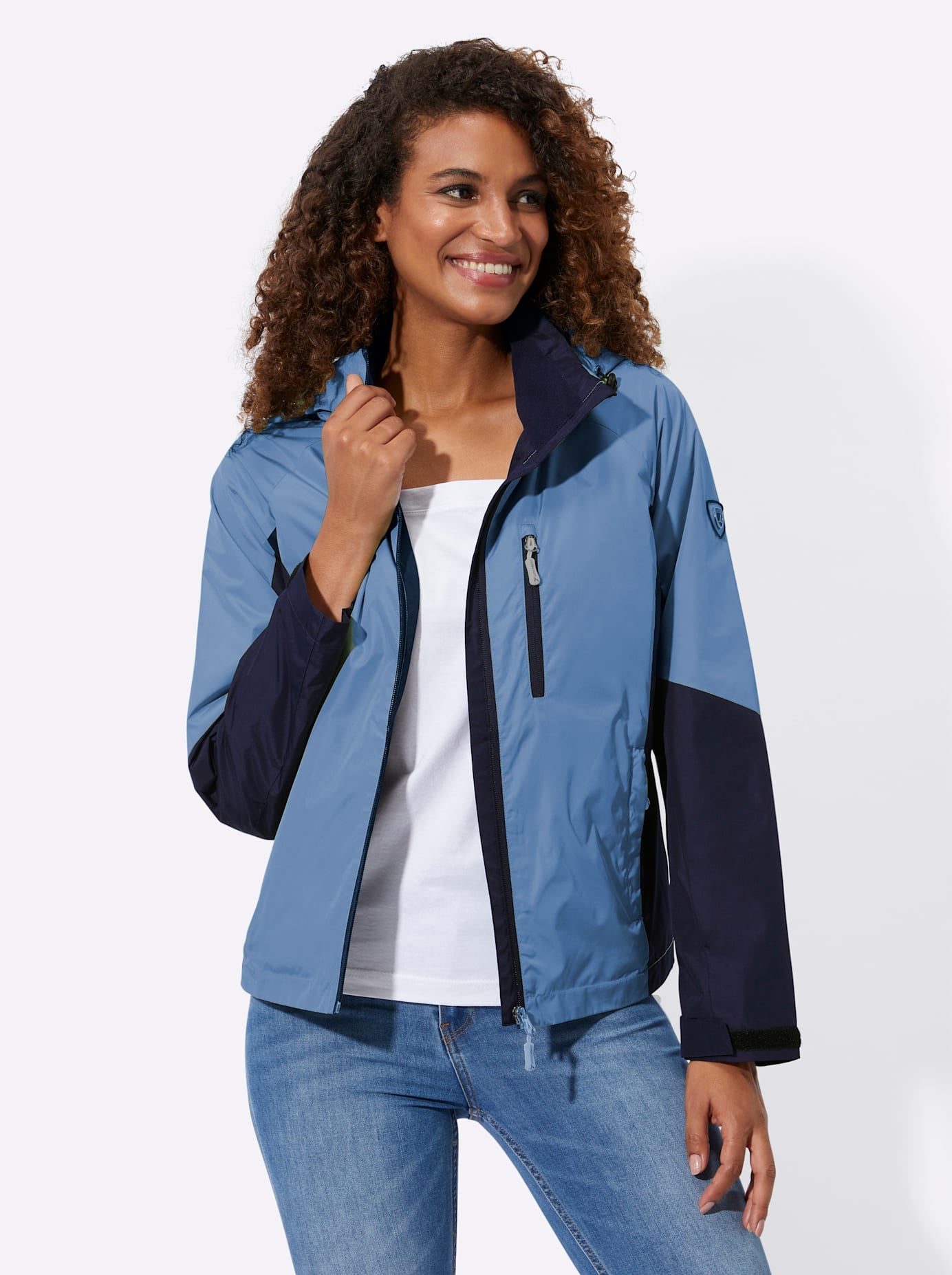 Casual Looks Funktionsjacke, mit Kapuze