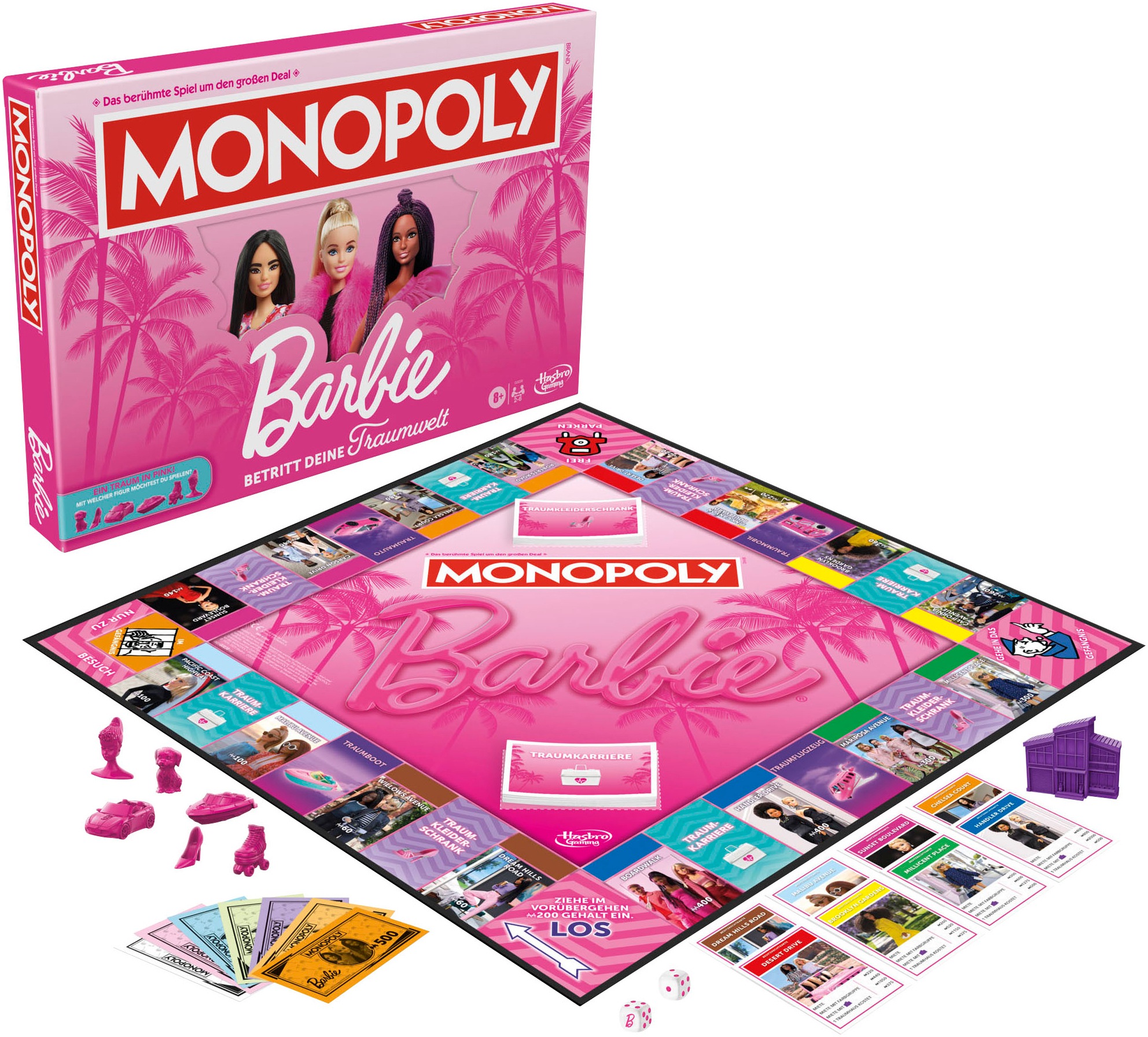 Hasbro Spiel »Hasbro Gaming, Monopoly, Barbie«