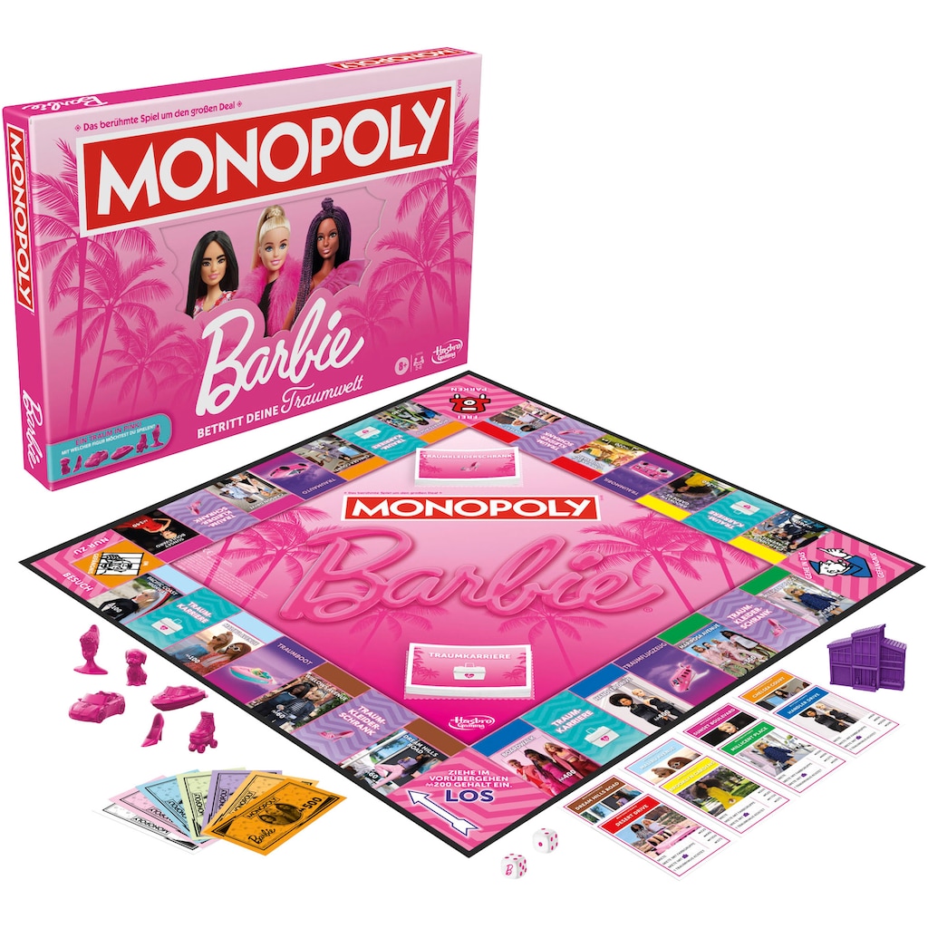 Hasbro Spiel »Hasbro Gaming, Monopoly, Barbie«