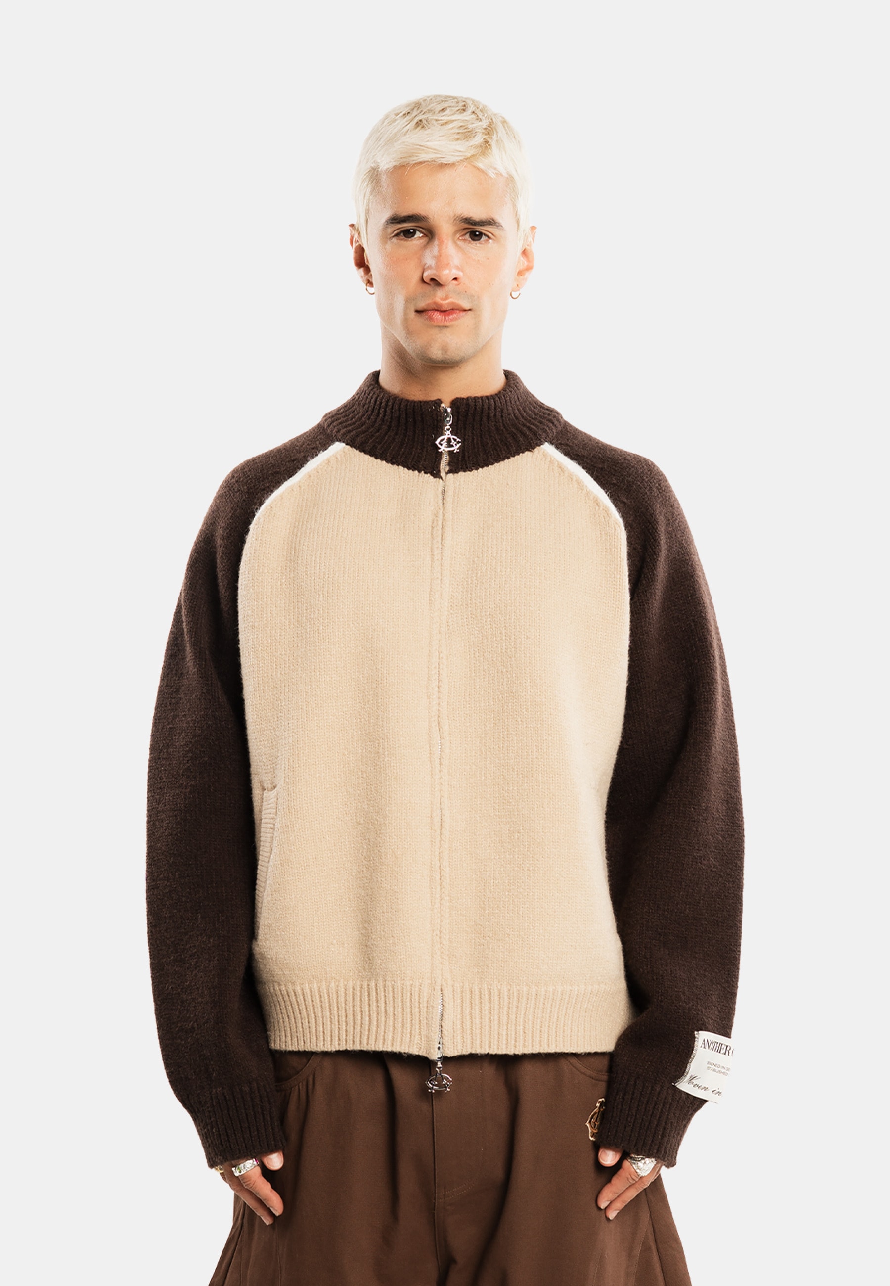 Another Cotton Lab Sweatjacke »Another Cotton Lab Another Zip Cardigan« 1