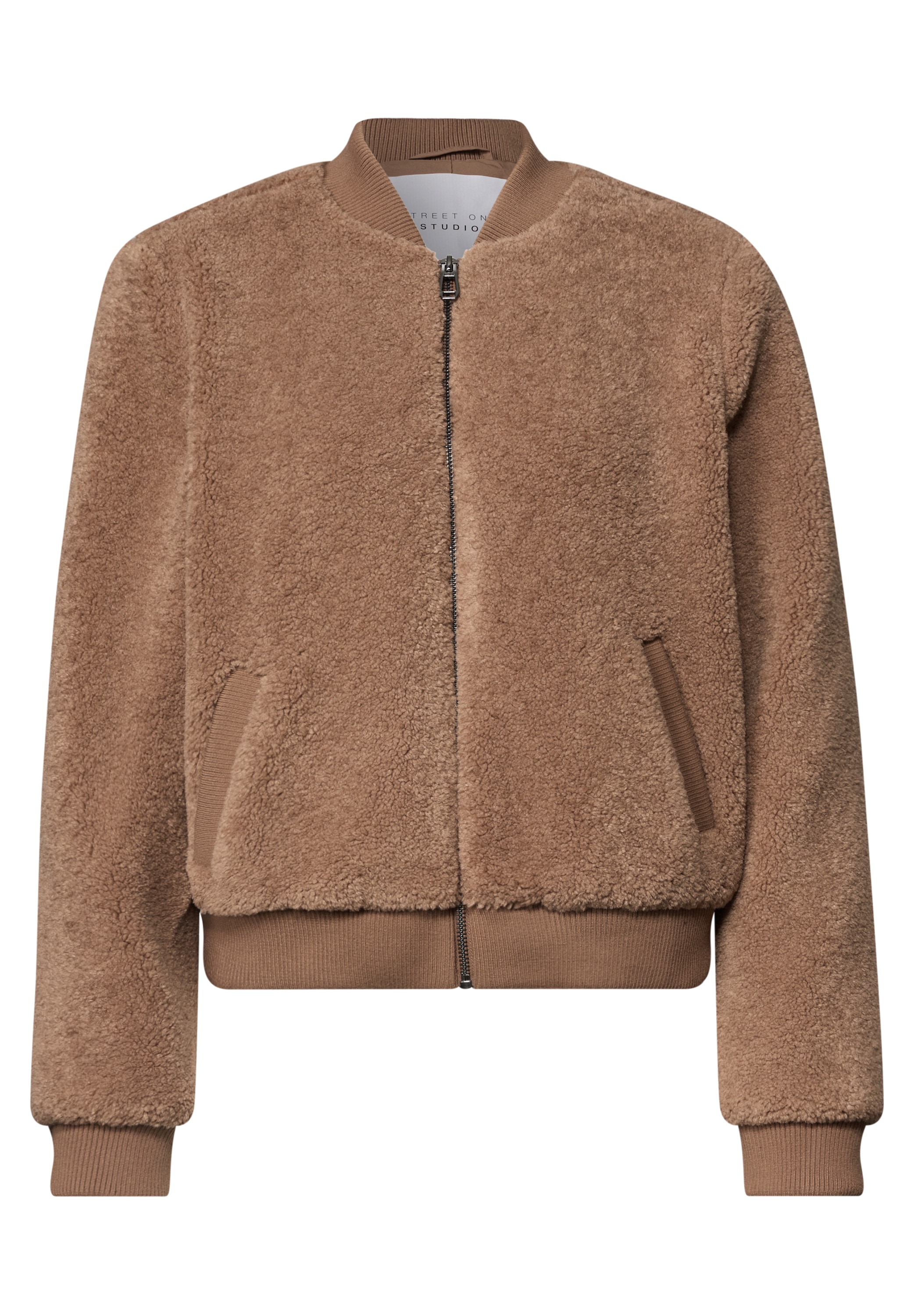 STREET ONE STUDIO Blouson ohne Kapuze in Unifarbe