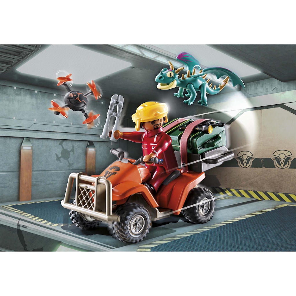 Playmobil® Konstruktions-Spielset »Dragons: The Nine Realms - Icaris Quad & Phil (71085)«, (28 St.)