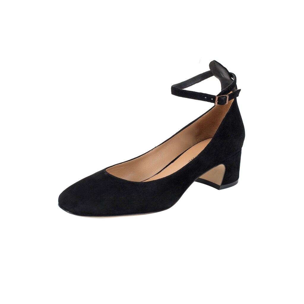 ekonika Pumps, aus samtigem Veloursleder