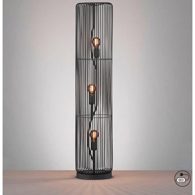 SCHÖNER WOHNEN-Kollektion Stehlampe »Cage«, 3 flammig-flammig, 3x E27 max.  40 Watt, ohne Leuchtmittel | BAUR
