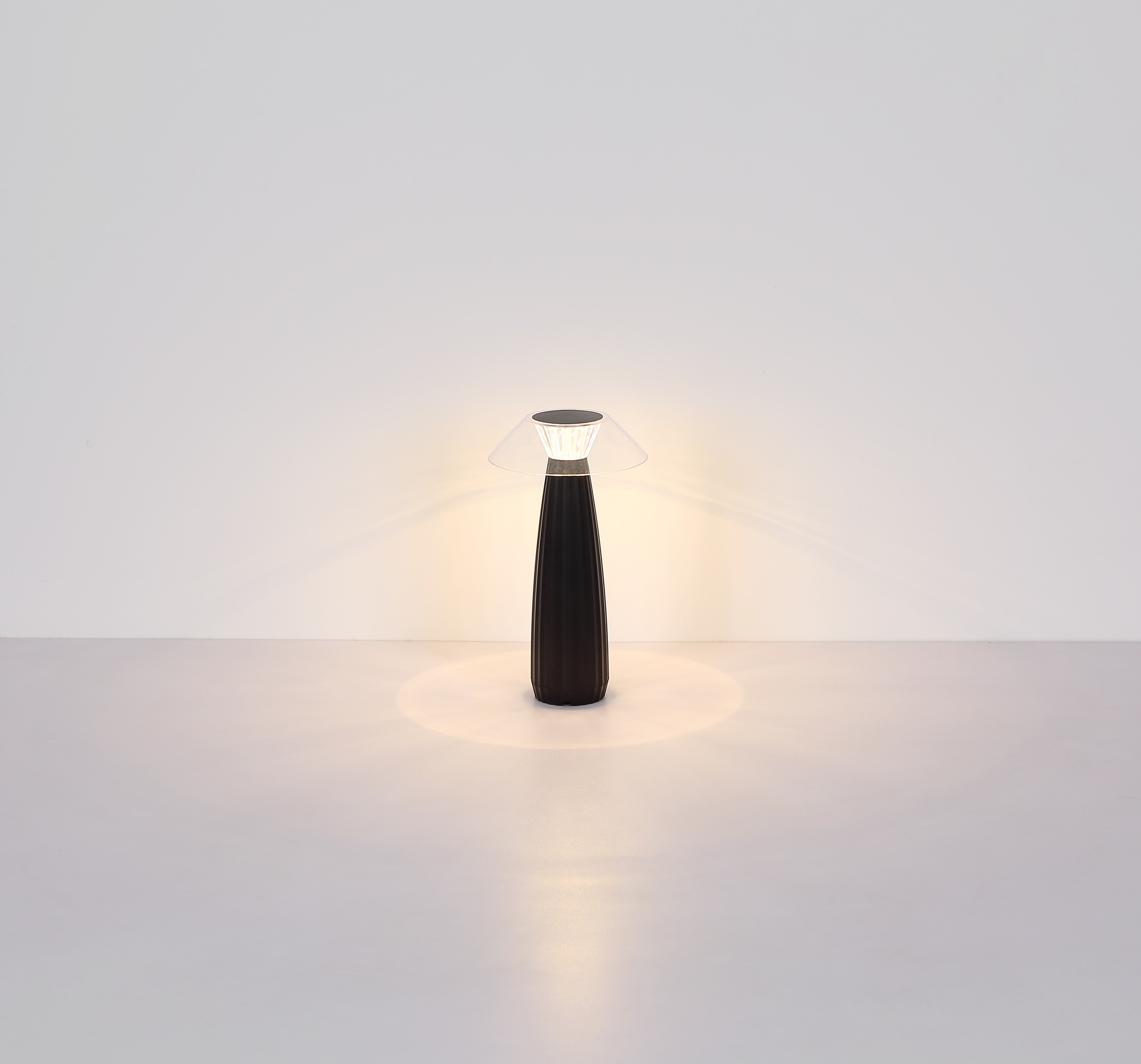 GLOBO LIGHTING Tischleuchte »ILLUMI« LED-Modul 1 Stk. Warmweiß Tischlampe Nachttischlampe Deko-Tischleuchte Schlafzimmer