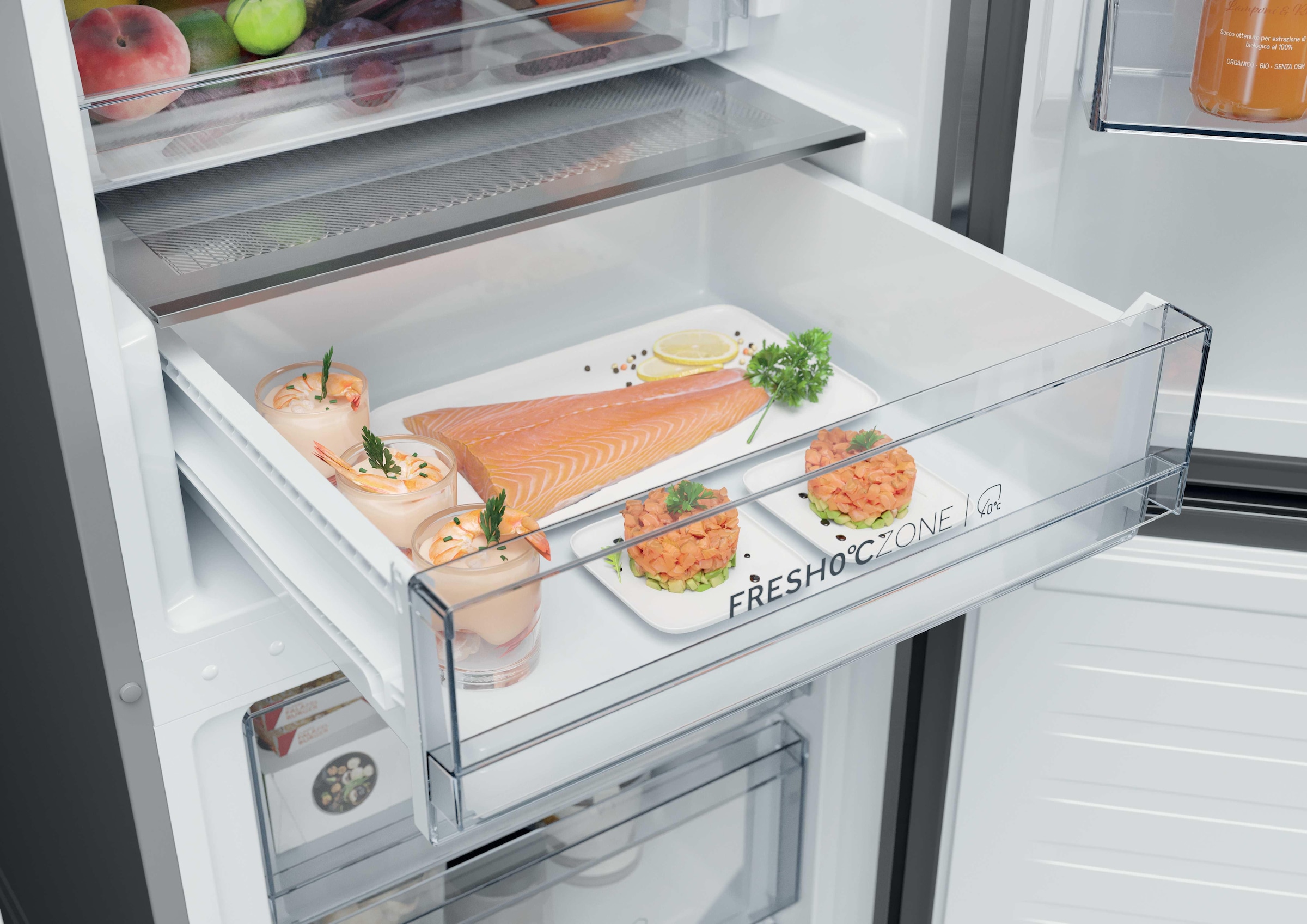 Haier Kühl-/Gefrierkombination »HDPR1620ANPK« 205 cm hoch 59,5 cm breit Energieeffizienzklasse A (Skala A bis G)