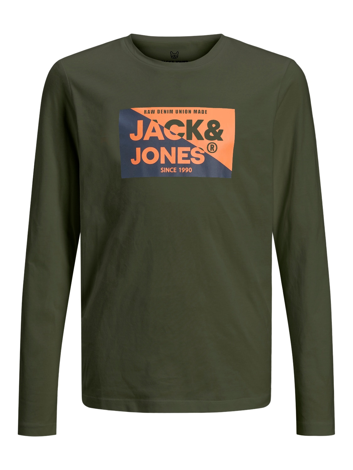 Jack & Jones Junior Langarmshirt »JJNOLAN TEE LS CREW NECK«