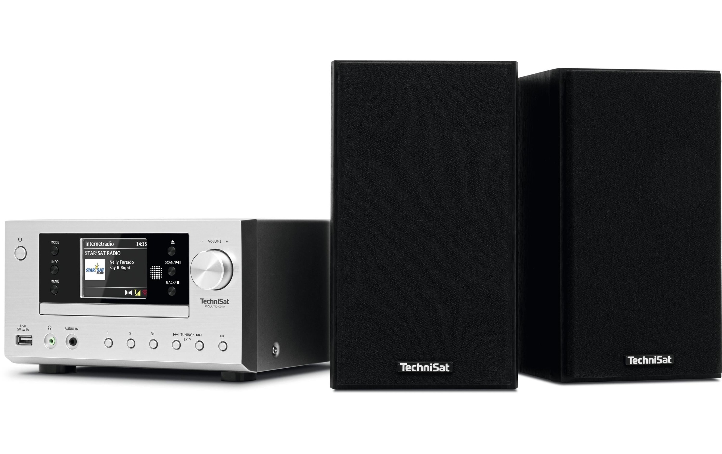 TechniSat Microanlage »Viola 710 CD IR« (Bluetooth Digitalradio (DAB+) | FM-Tuner | Internetradio )