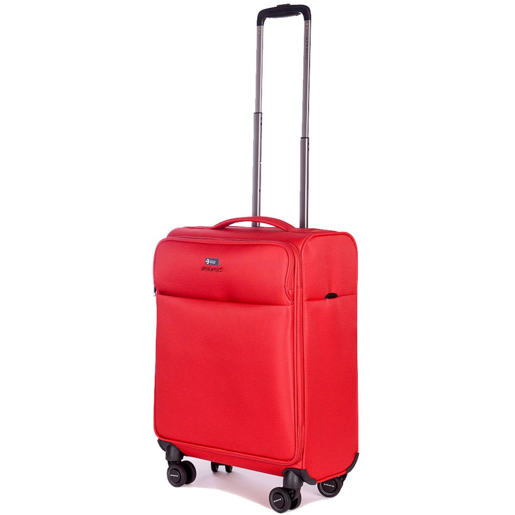 Stratic Weichgepäck-Trolley »Stratic Light + S, red«, 4 Rollen