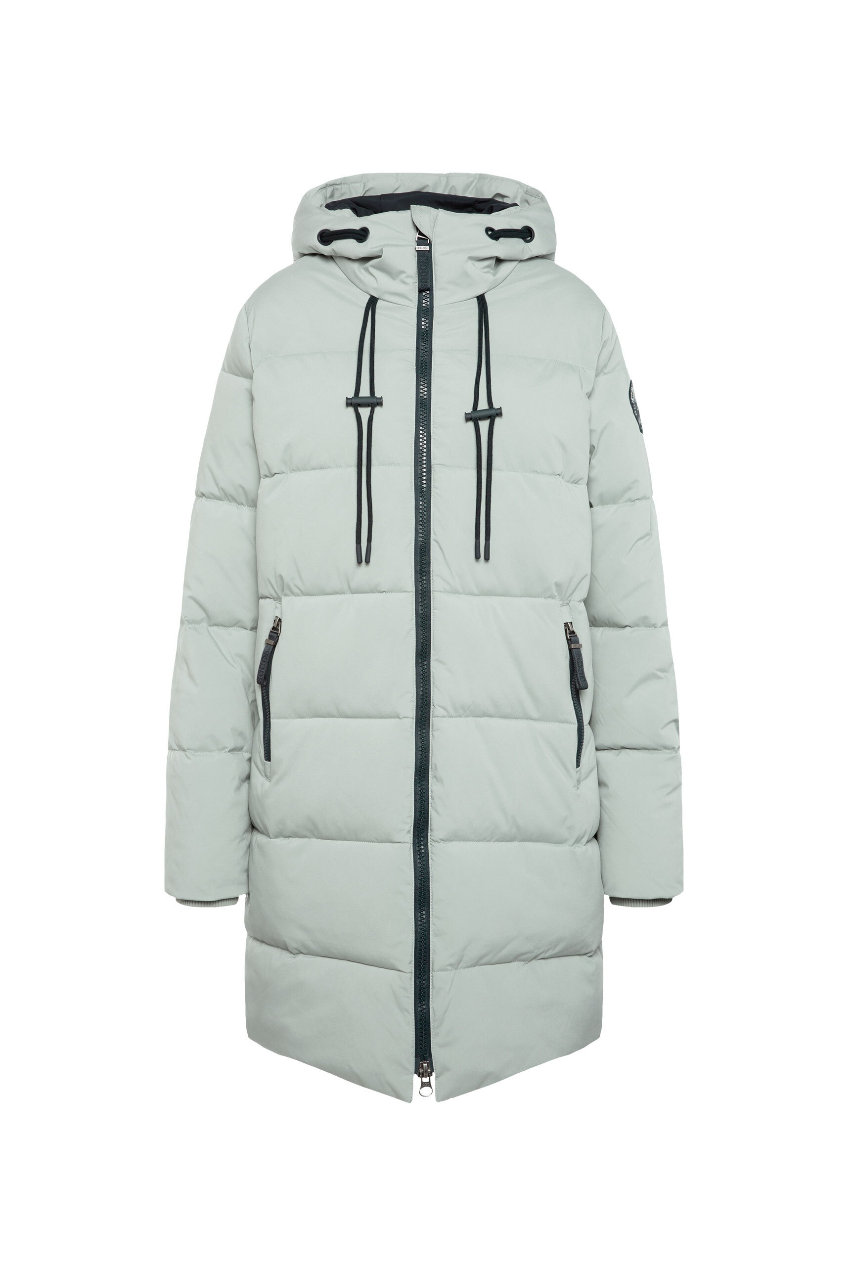 SOCCX Parka mit Kapuze mit Zwei-Wege-Reißverschluss