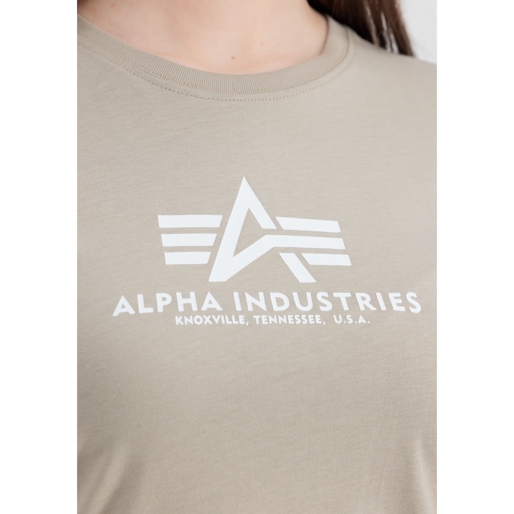 Alpha Industries T-Shirt »ALPHA INDUSTRIES Women - T-Shirts New Basic T Wmn«