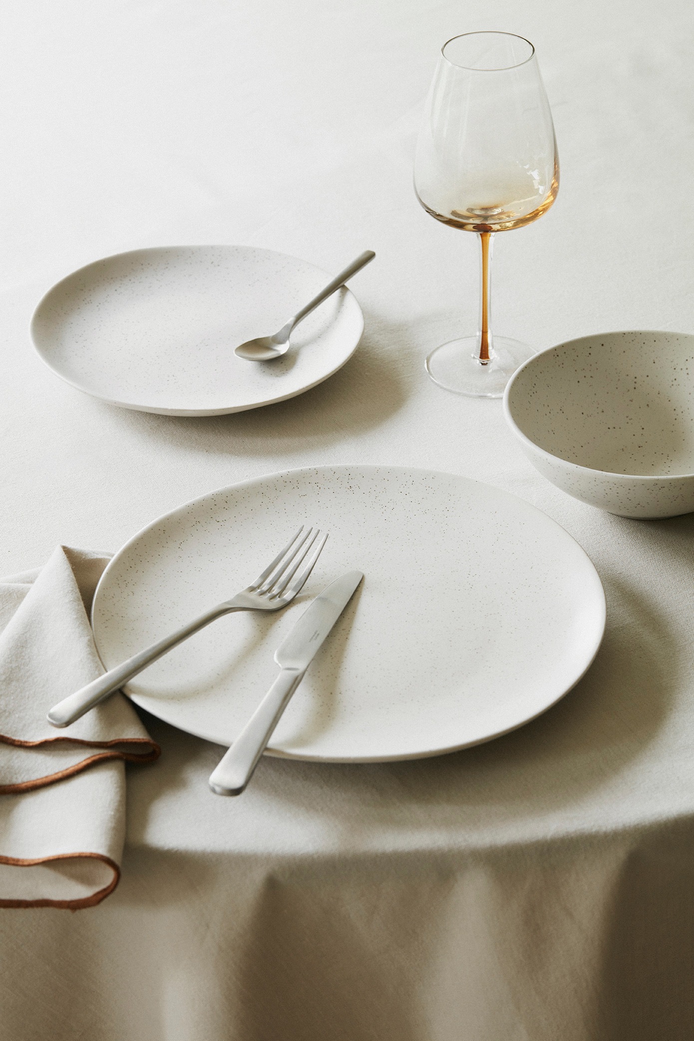 Broste Copenhagen Geschirr-Set "Nordic Vanilla, inklusive Geschirrtuch Set" günstig online kaufen