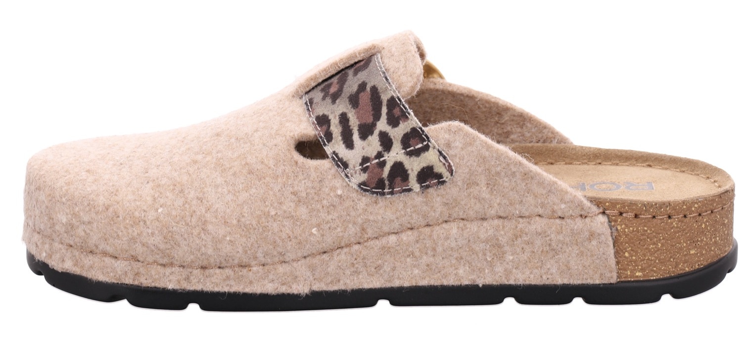 Thumbnail - Rohde Pantoffel "SOAVE" Hausschuh, Schlappen, Clog, Homeslipper mit Plateausohle