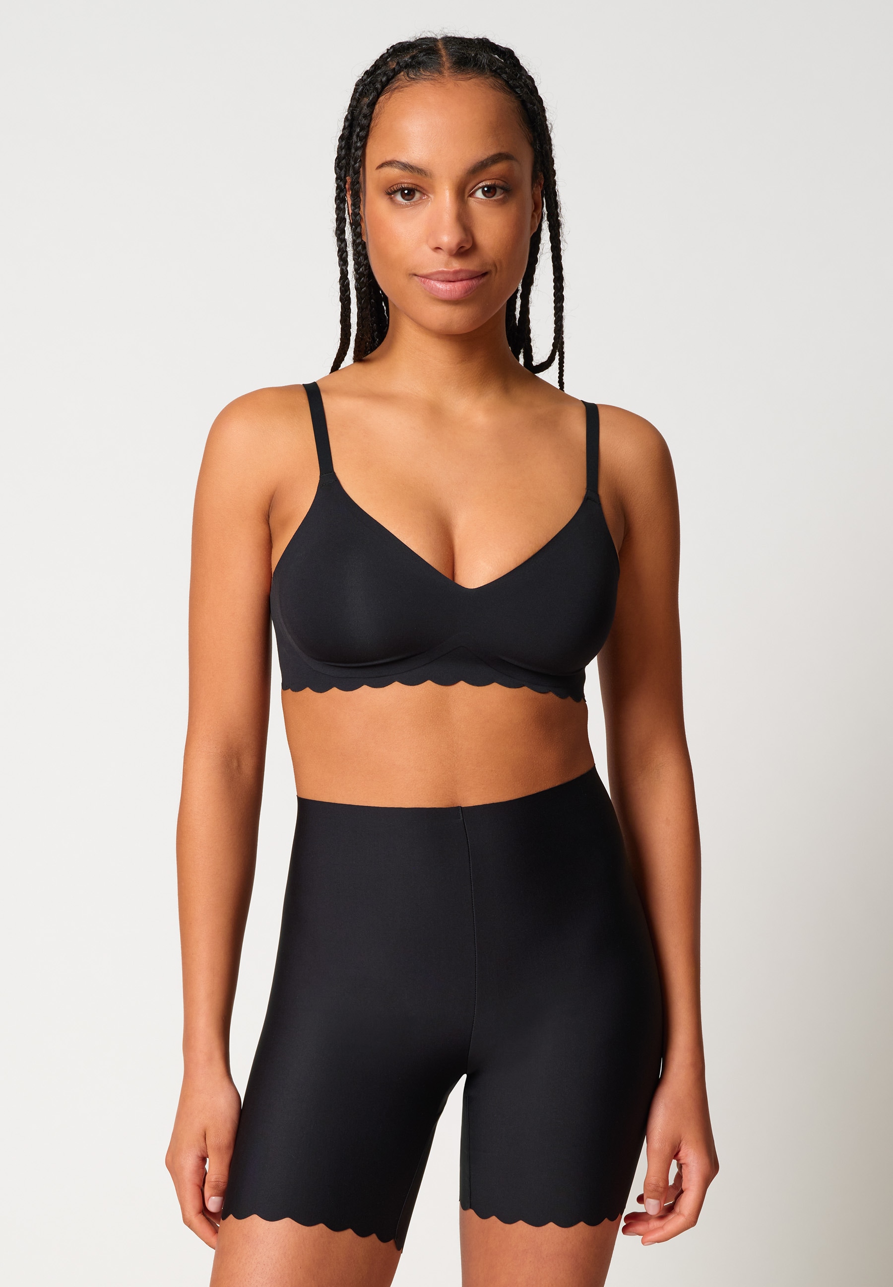 Skiny Damen Schwarz Triangel-Bh "Sensation" von Baur