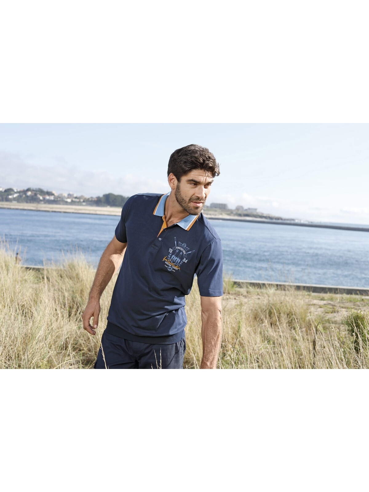 Jan Vanderstorm Poloshirt »Poloshirt ORVAR«, (1 tlg.), +Fit Kollektion, Bauchschnitt