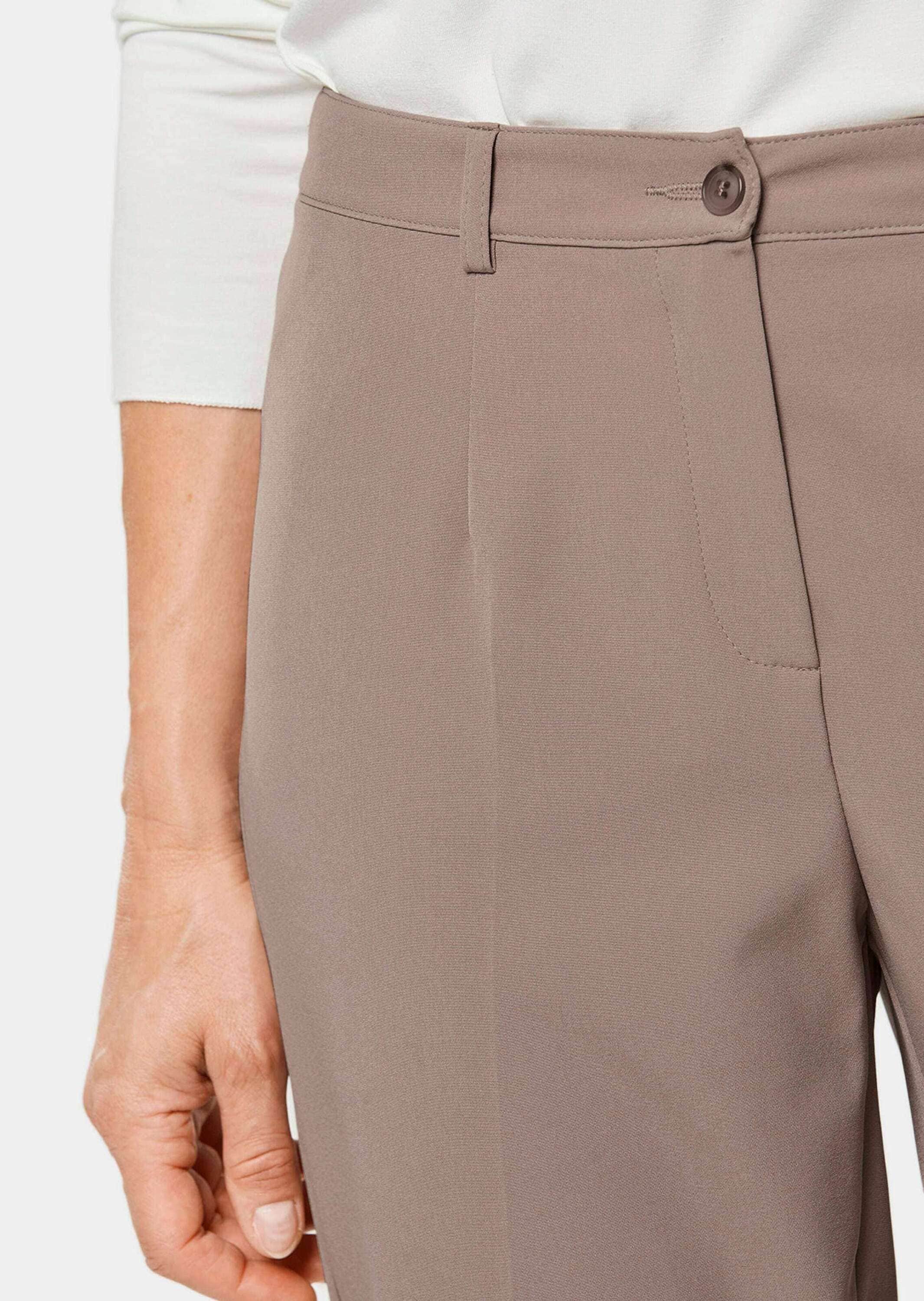 GOLDNER Stoffhose »Hose Hose mit Gürtelschlaufen in pflegeleichter Qualität«