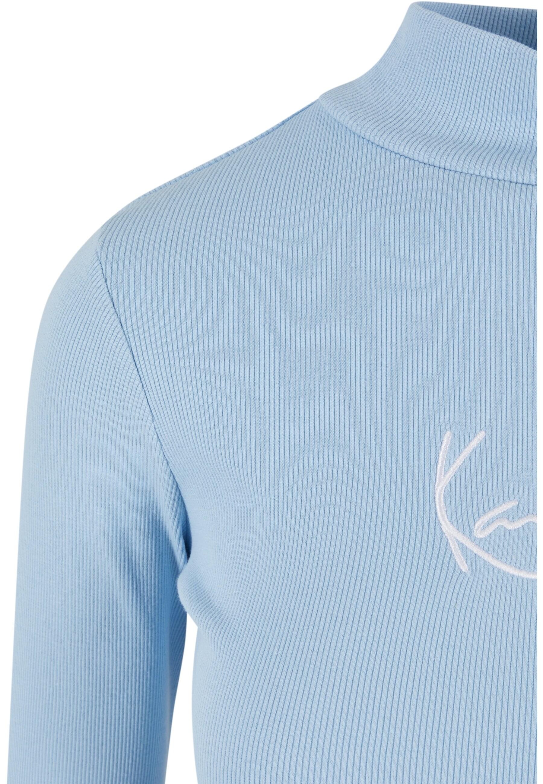 Karl Kani Longsleeve »Karl Kani Damen KW213-063-1 Small Signature Rip Turtle Neck«, (1 tlg.)