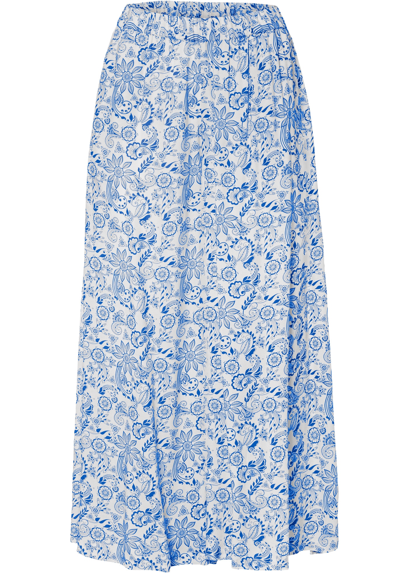 bonprix Palazzohose  aus Viskose, mit elastischem Bund, Loose Fit, Casual Stil