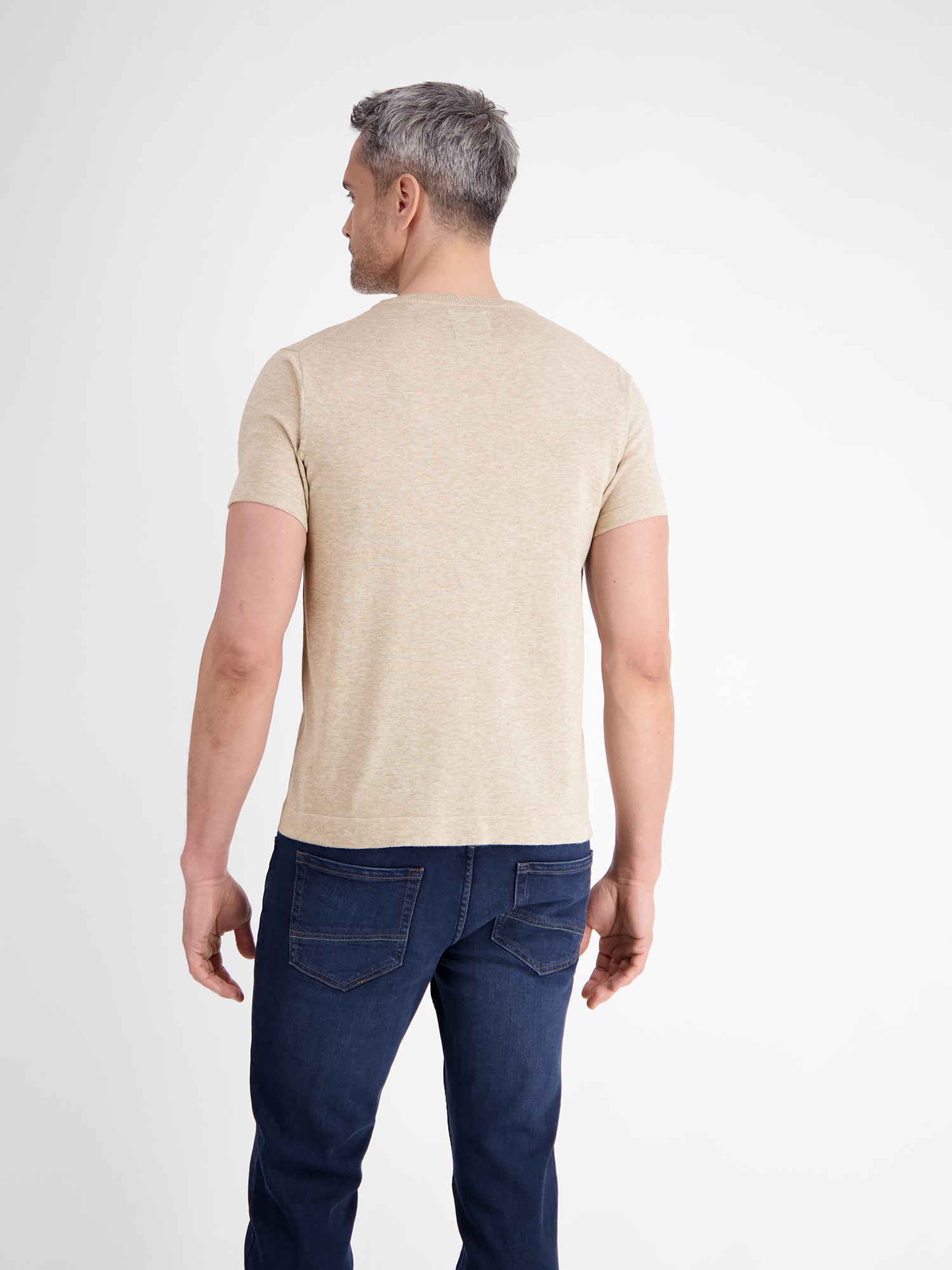 LERROS T-Shirt "LERROS Strick-T-Shirt mit Brusttasche" günstig online kaufen