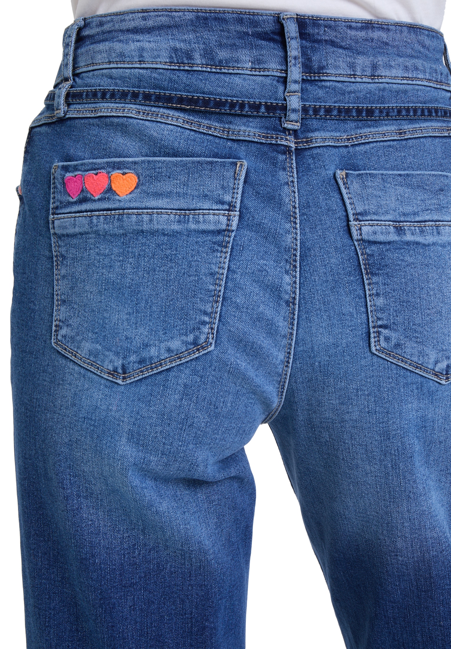 Cartoon Stretch-Jeans »Cartoon Damen Stretch-Jeans mit Stickerei«