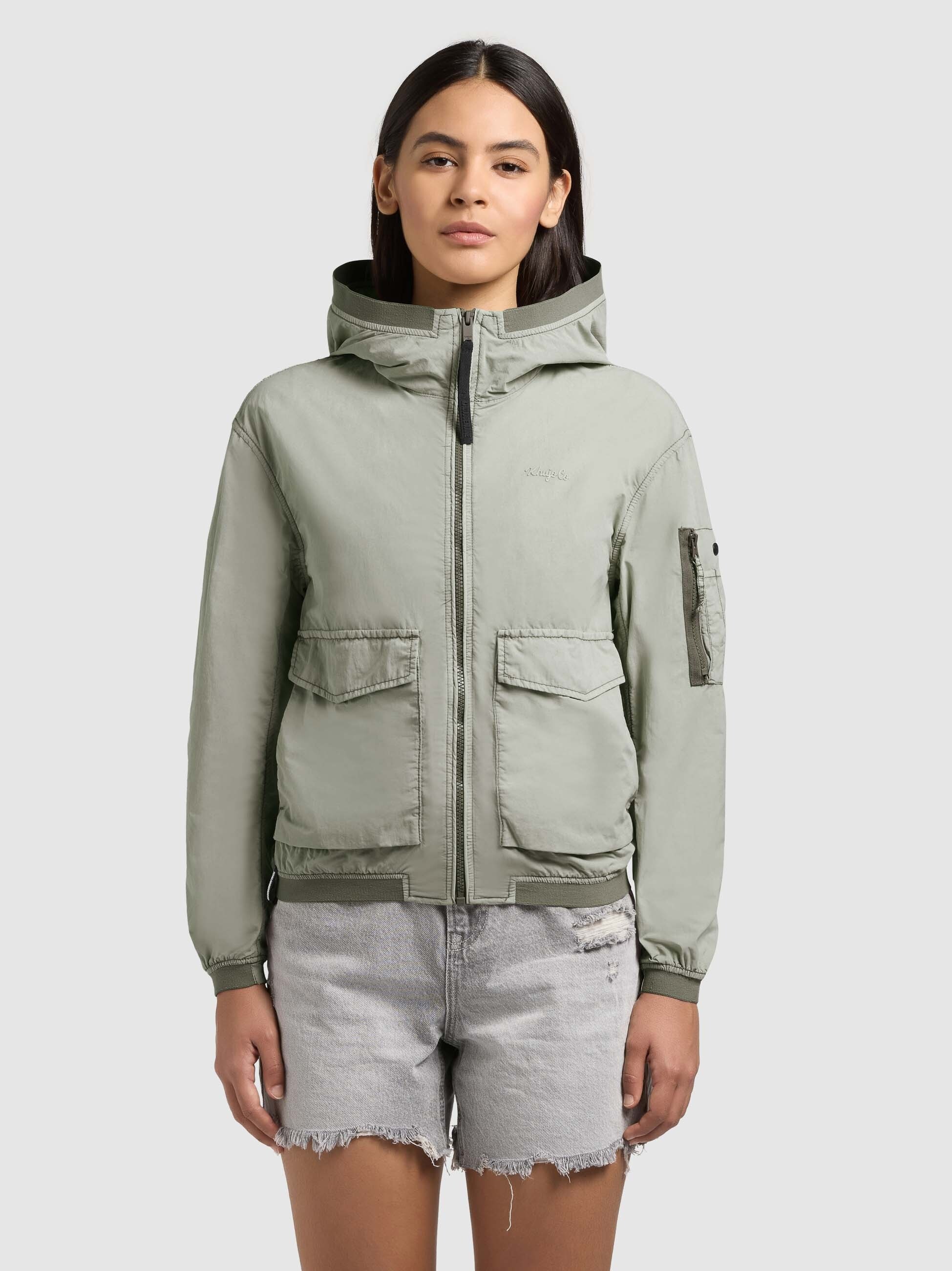 khujo Blouson "VONA" mit Kapuze günstig online kaufen