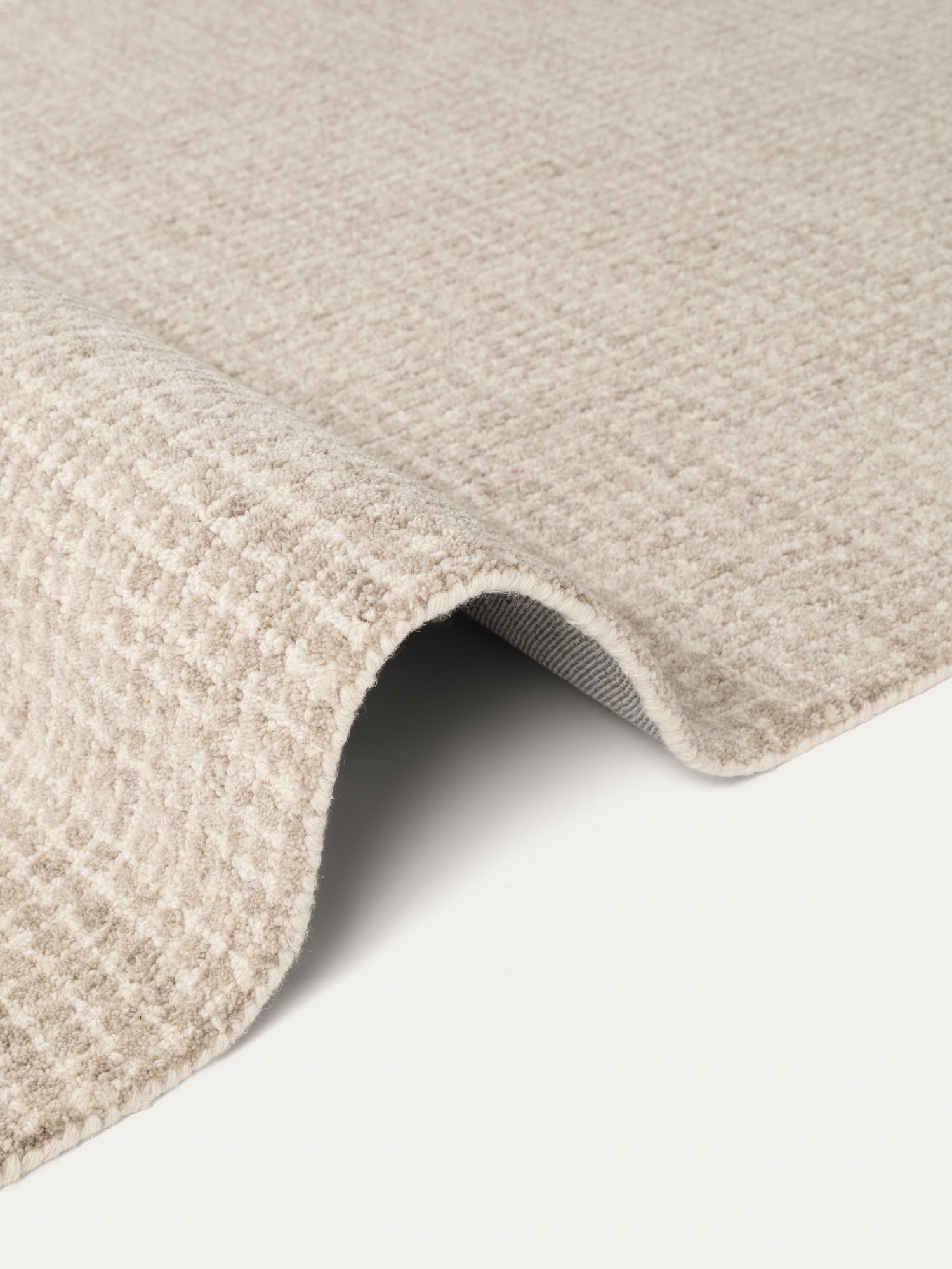 HANSE Home Wollteppich »Eloise« rechteckig 17 mm Höhe Wolle, Naturteppich, Handgemacht, Wohnzimmer, Schlafzimmer, Hygge