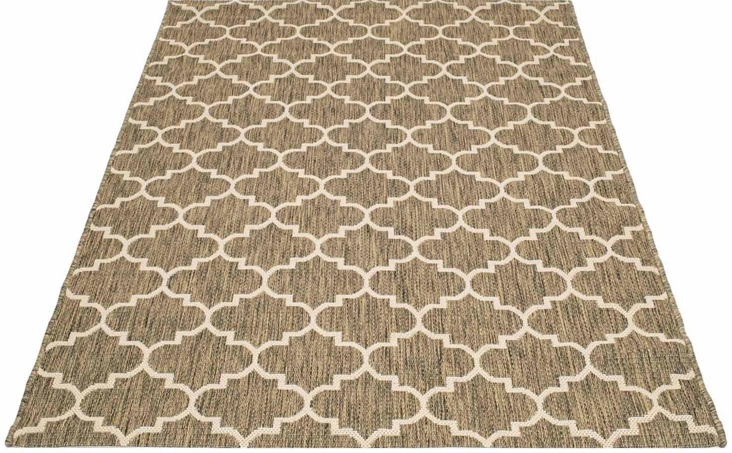 Carpet City Teppich BAUR rechteckig, In/- geeignet, kaufen Outdoor Muster, Terrasse 604«, »Sun | Marokkanisches