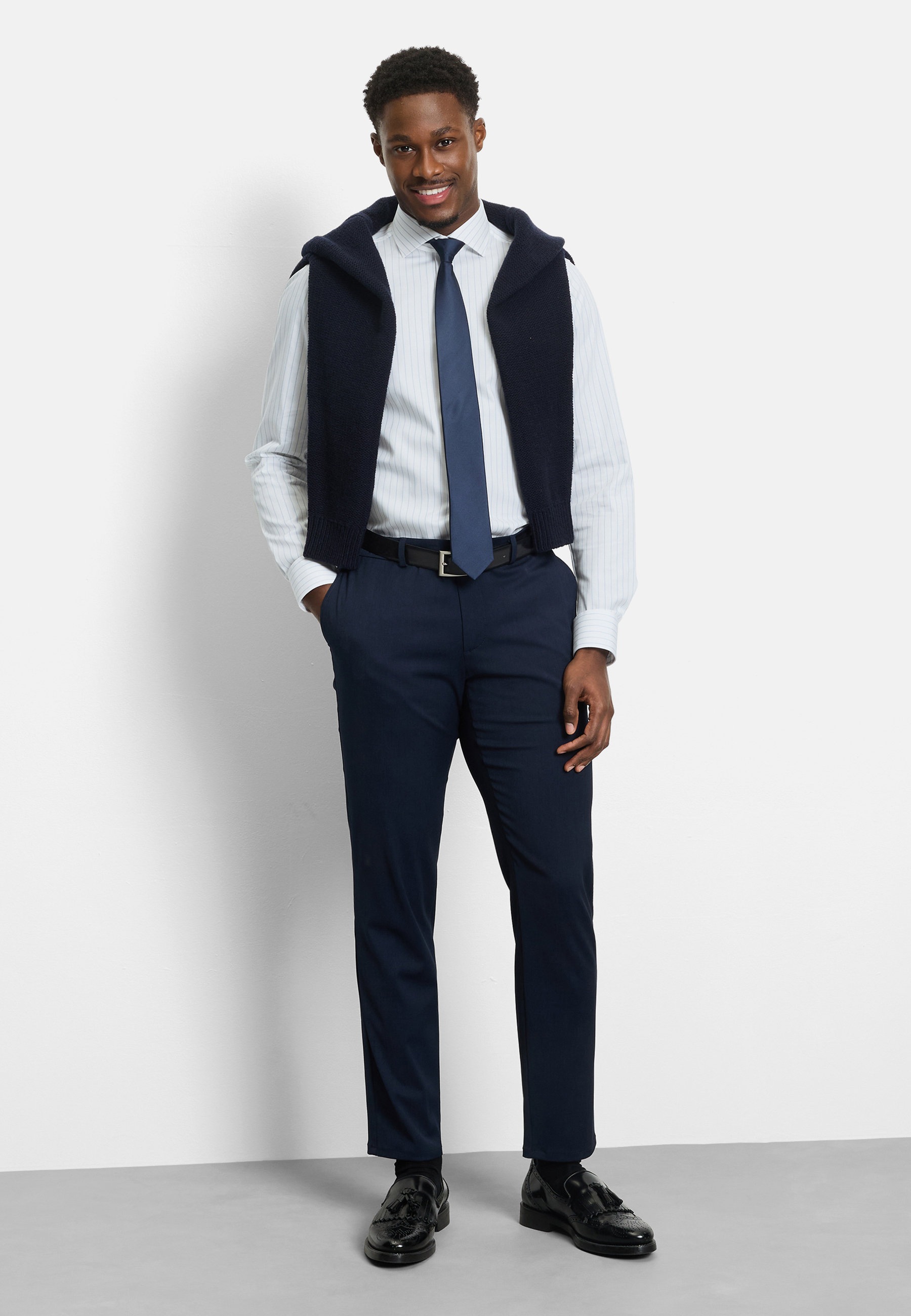 OLYMP Businesshemd »OLYMP Level Five, body fit, Royal Kent mit extra langem Arm«