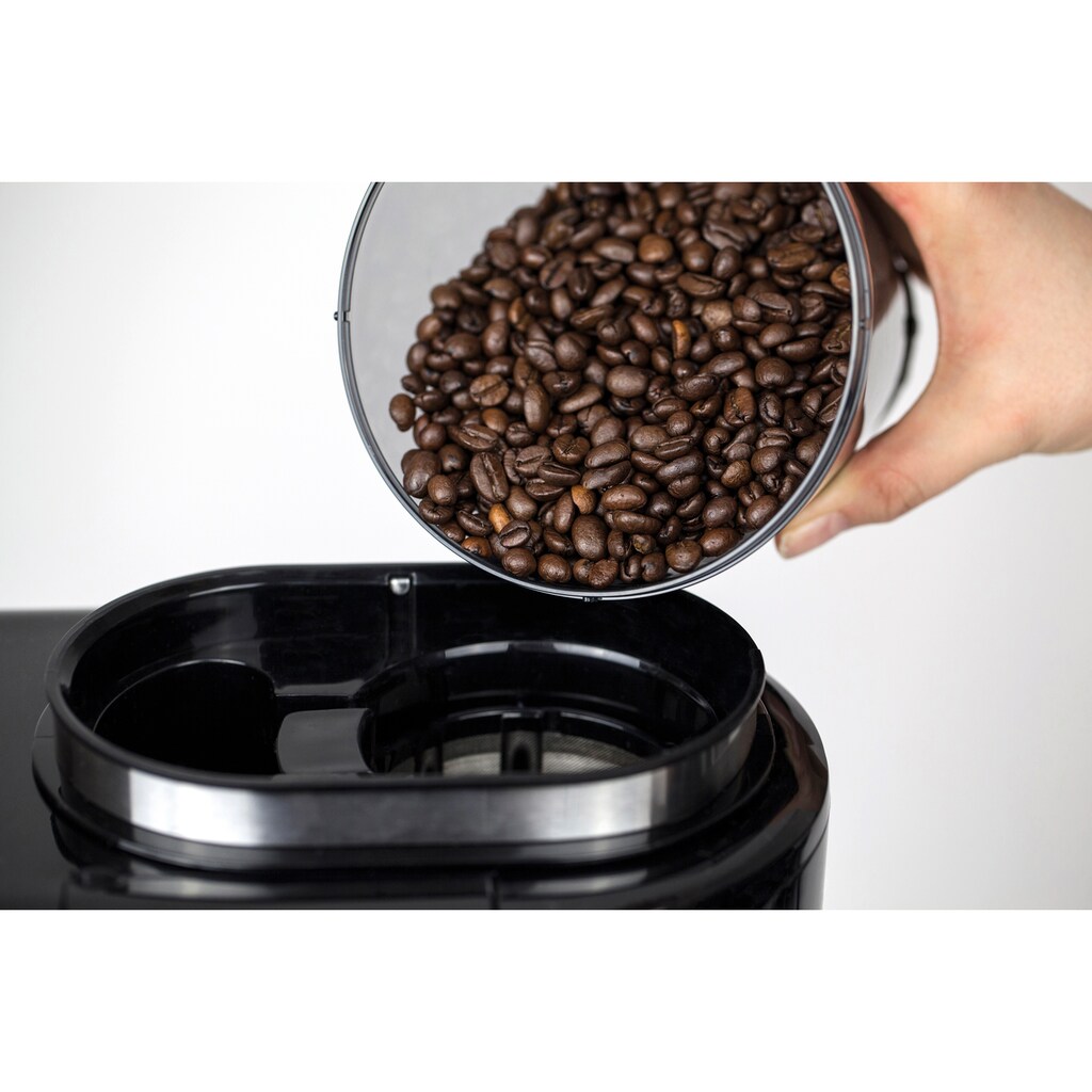 Caso Kaffeemaschine mit Mahlwerk »1848 Coffee Compact electronic«, Permanentfilter