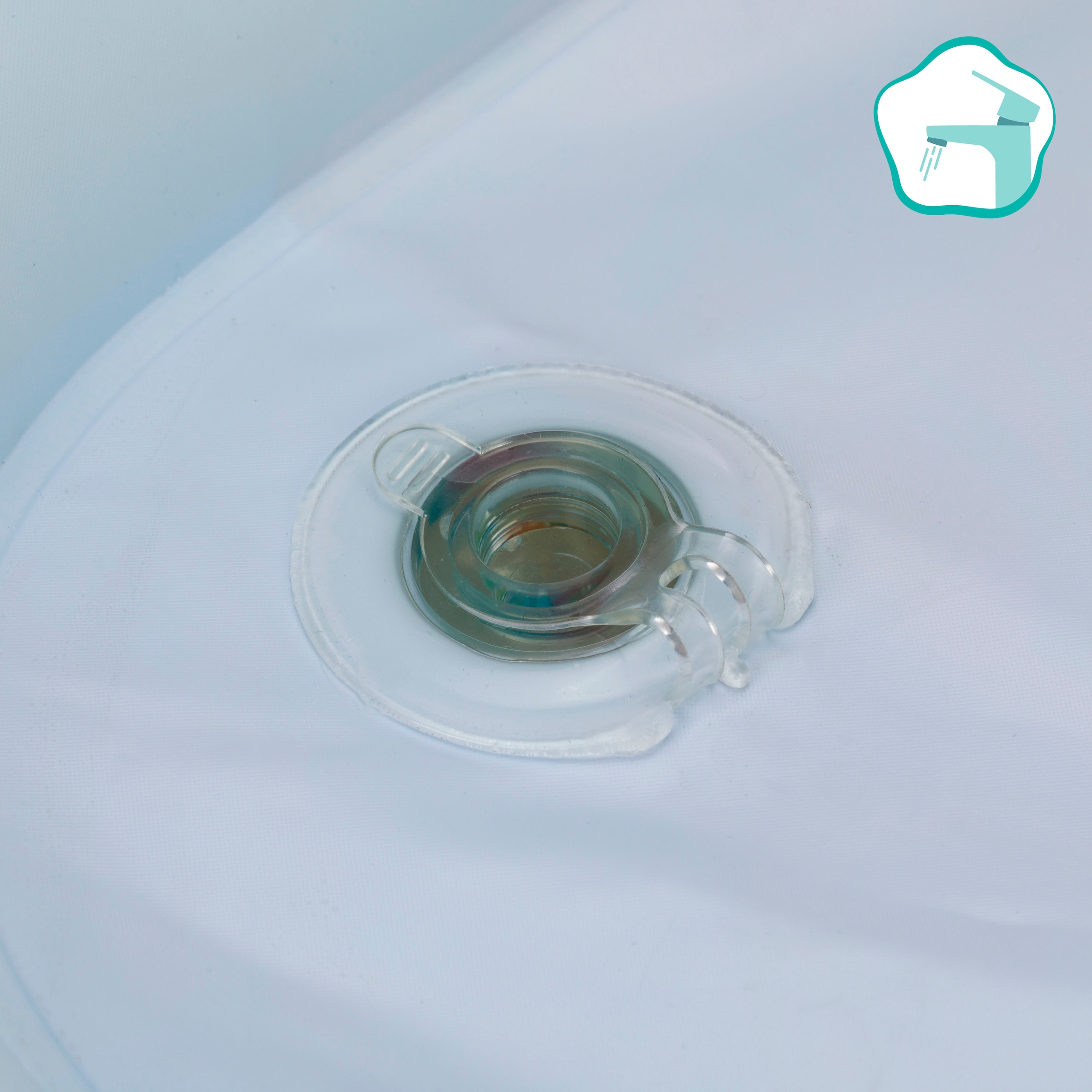 Fillikid Spielmatte »Wasserspielmatte Dino mit Quietsch Knopf«, mit Wasser befüllbare Liegefläche