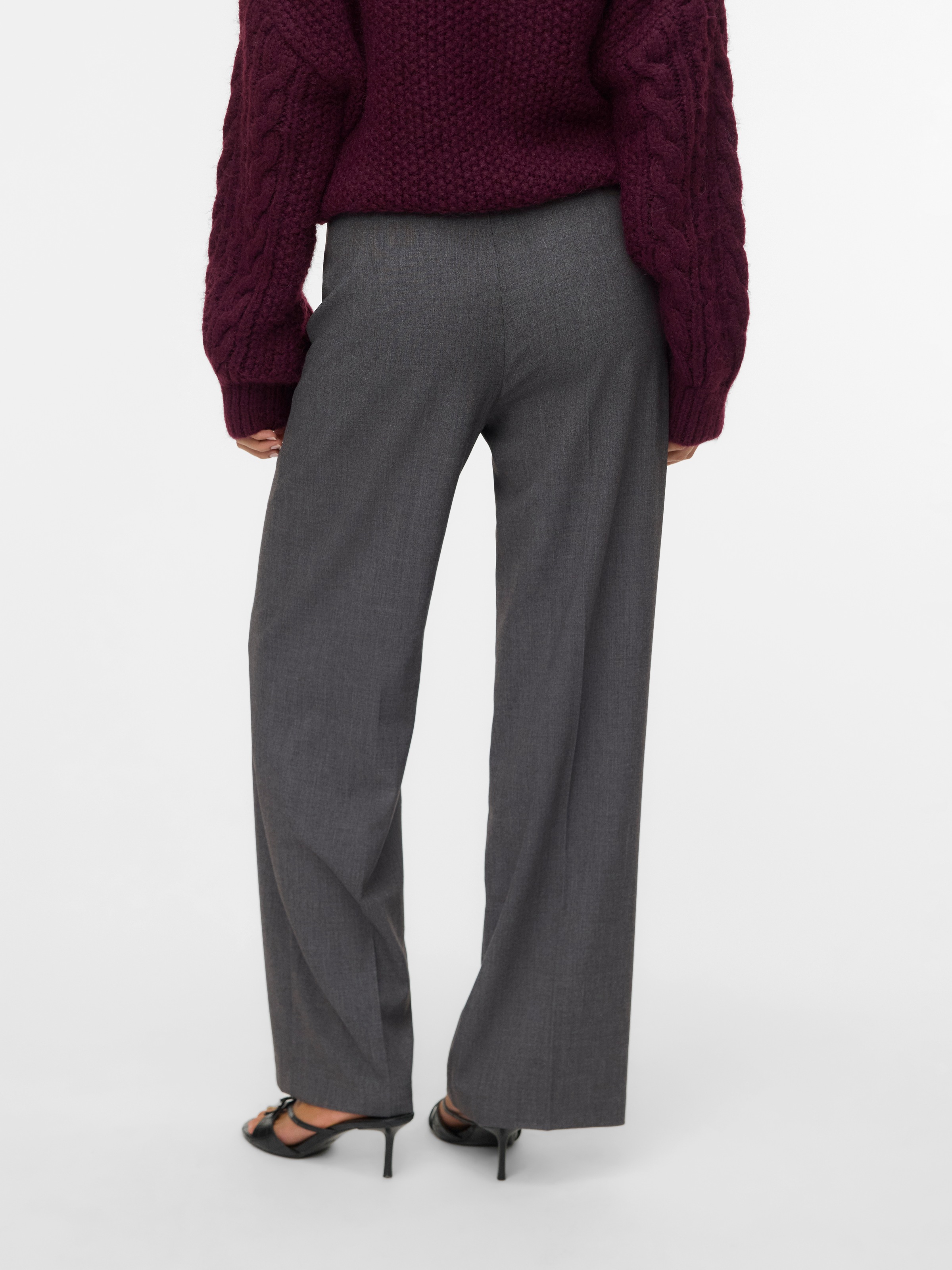 Vero Moda Anzughose "VMTEXAS MW STRAIGHT PANT NOOS" günstig online kaufen