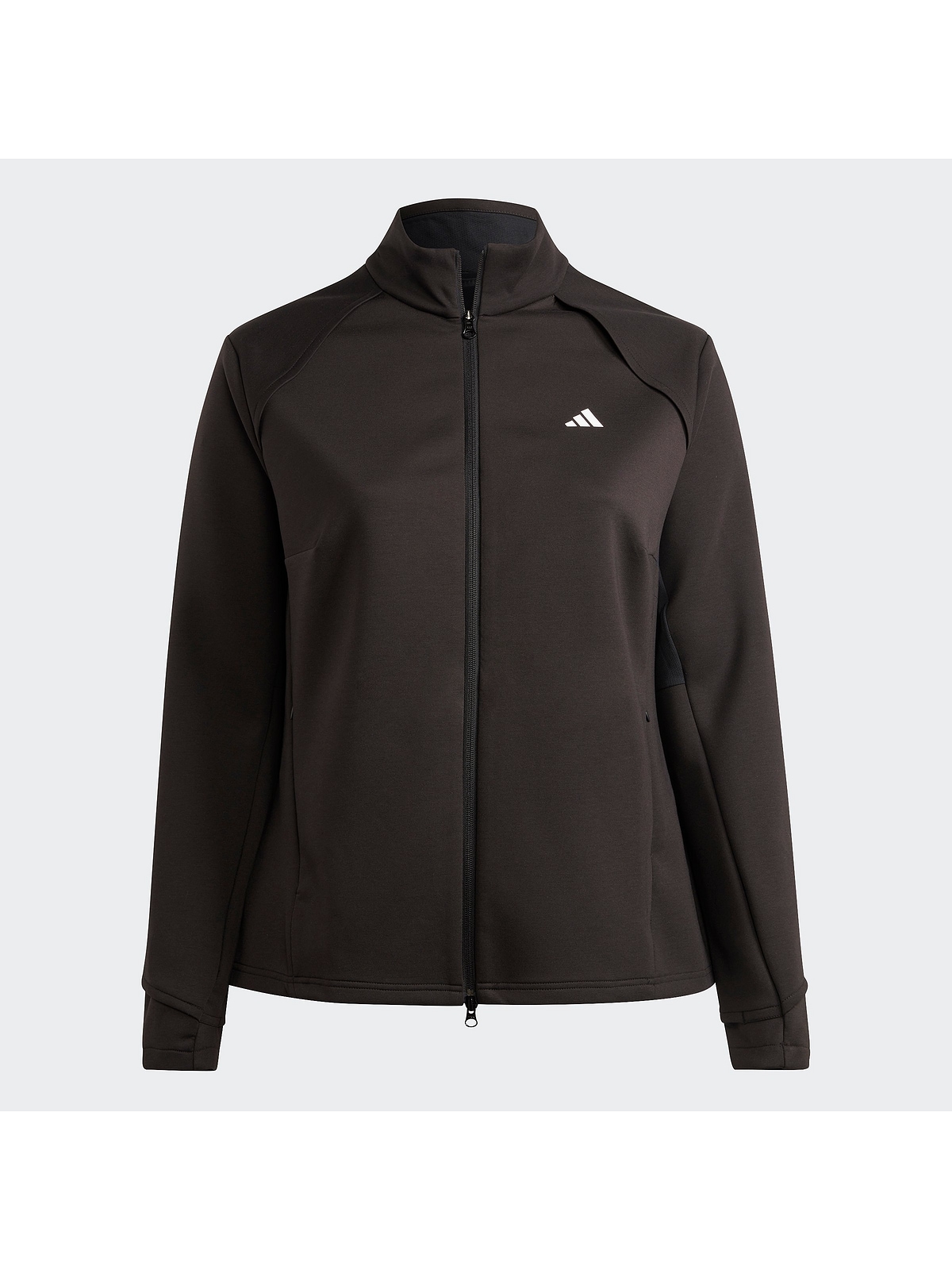 adidas Performance Outdoorjacke "Große Größen", ohne Kapuze, Dezentes Cutout für Fitnessuhr