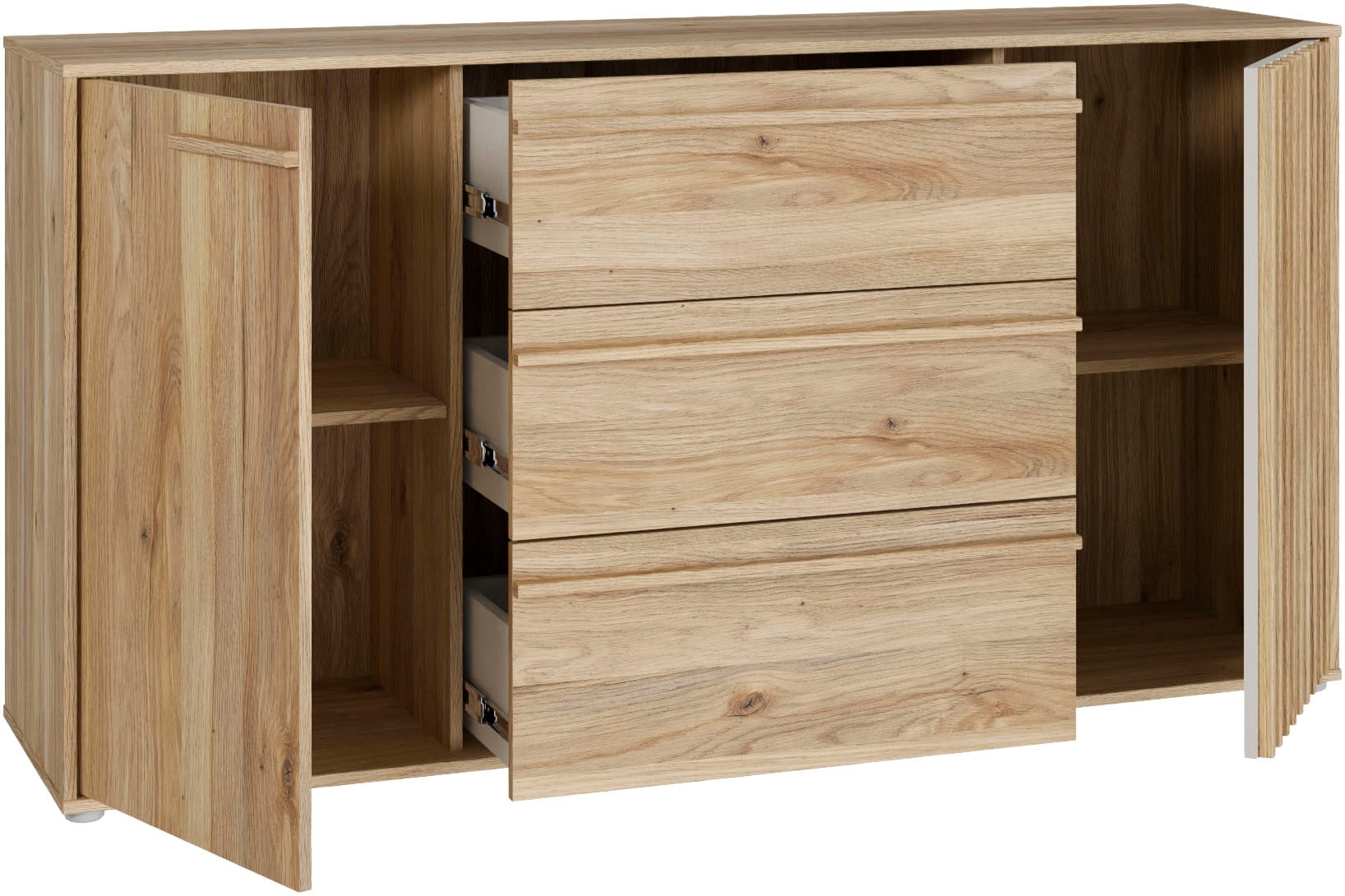 FORTE Sideboard »Forte Arank Sideboard 162, Vollauszug, Soft Close«