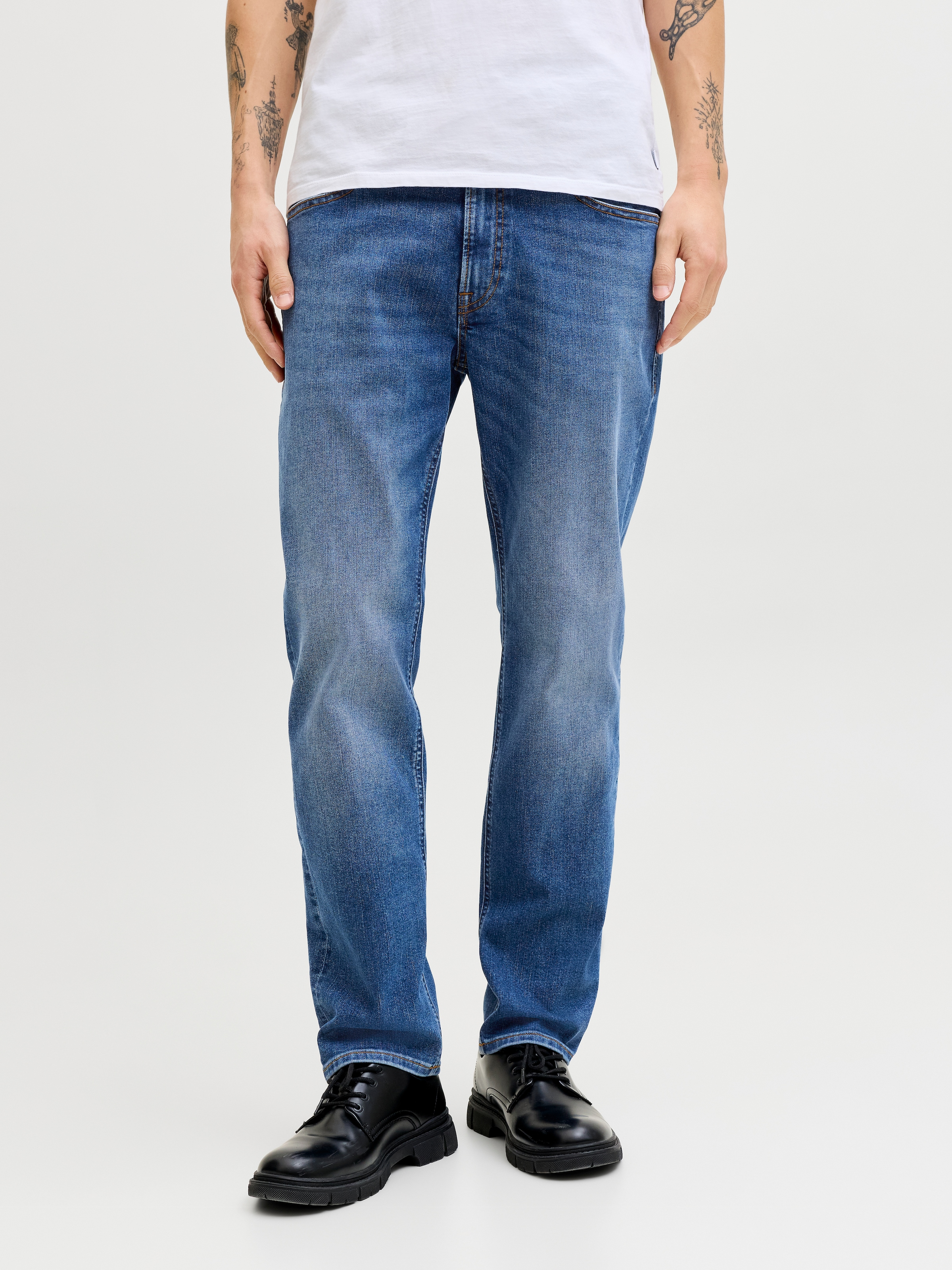 Jack & Jones Straight-Jeans »JJICLARK JJORIGINAL SQ 2«