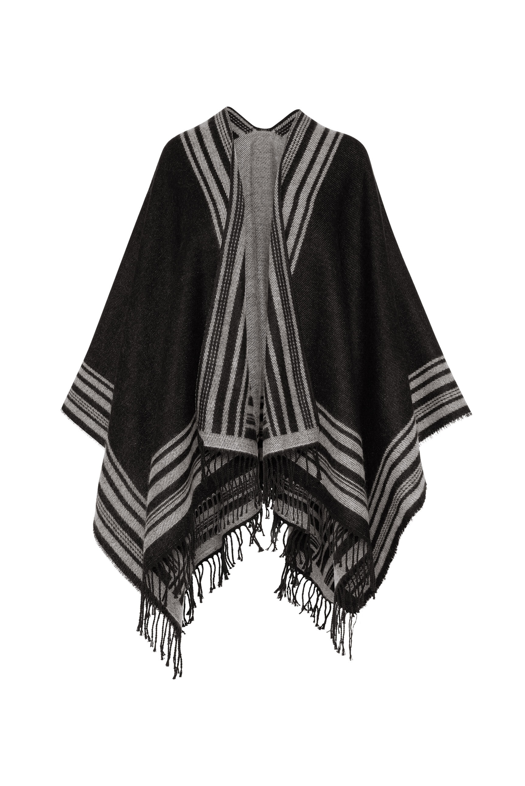 SOCCX Strickponcho, in weicher Flanell-Haptik günstig online kaufen