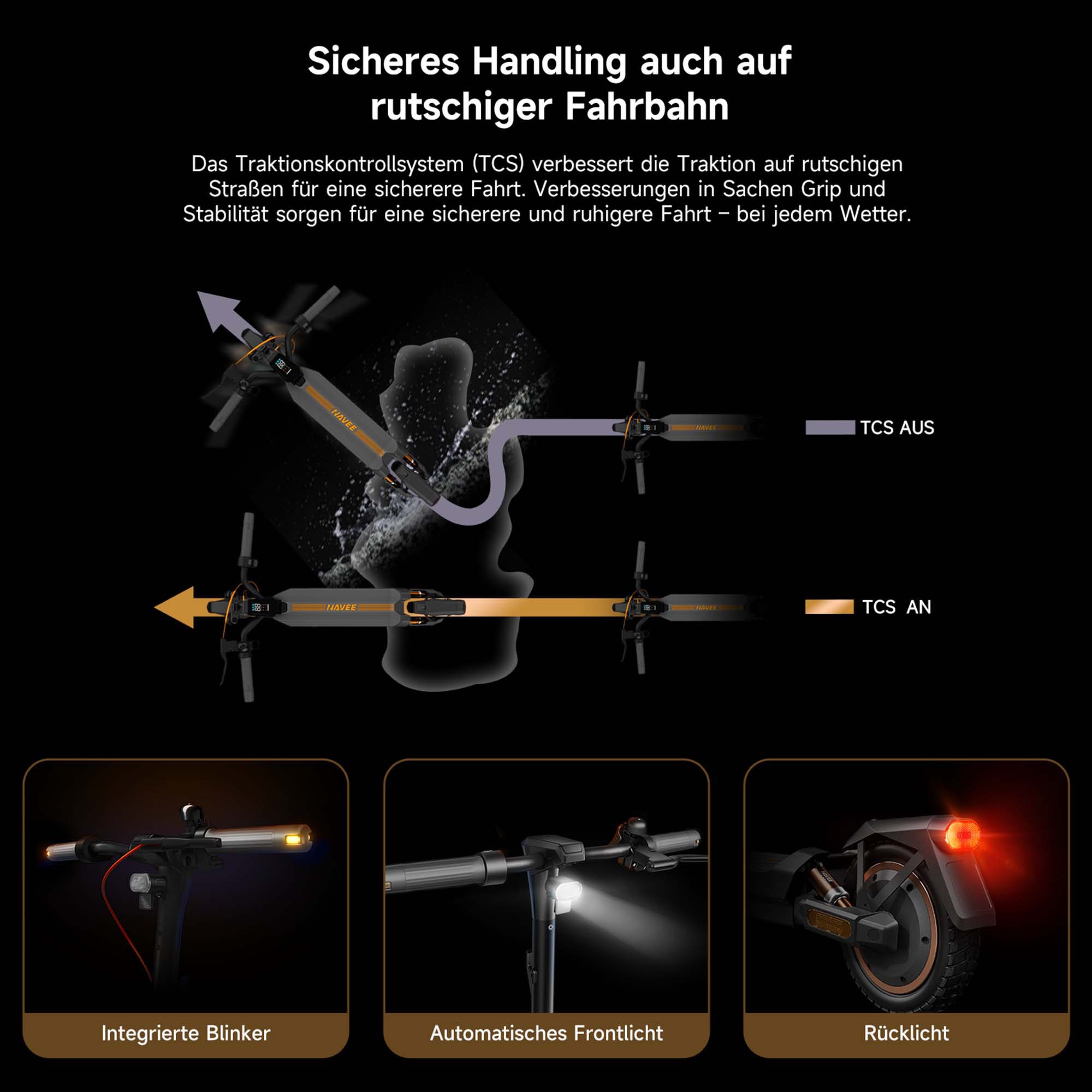 NAVEE E-Scooter »GT3 Pro Electric Scooter (DE Version)«