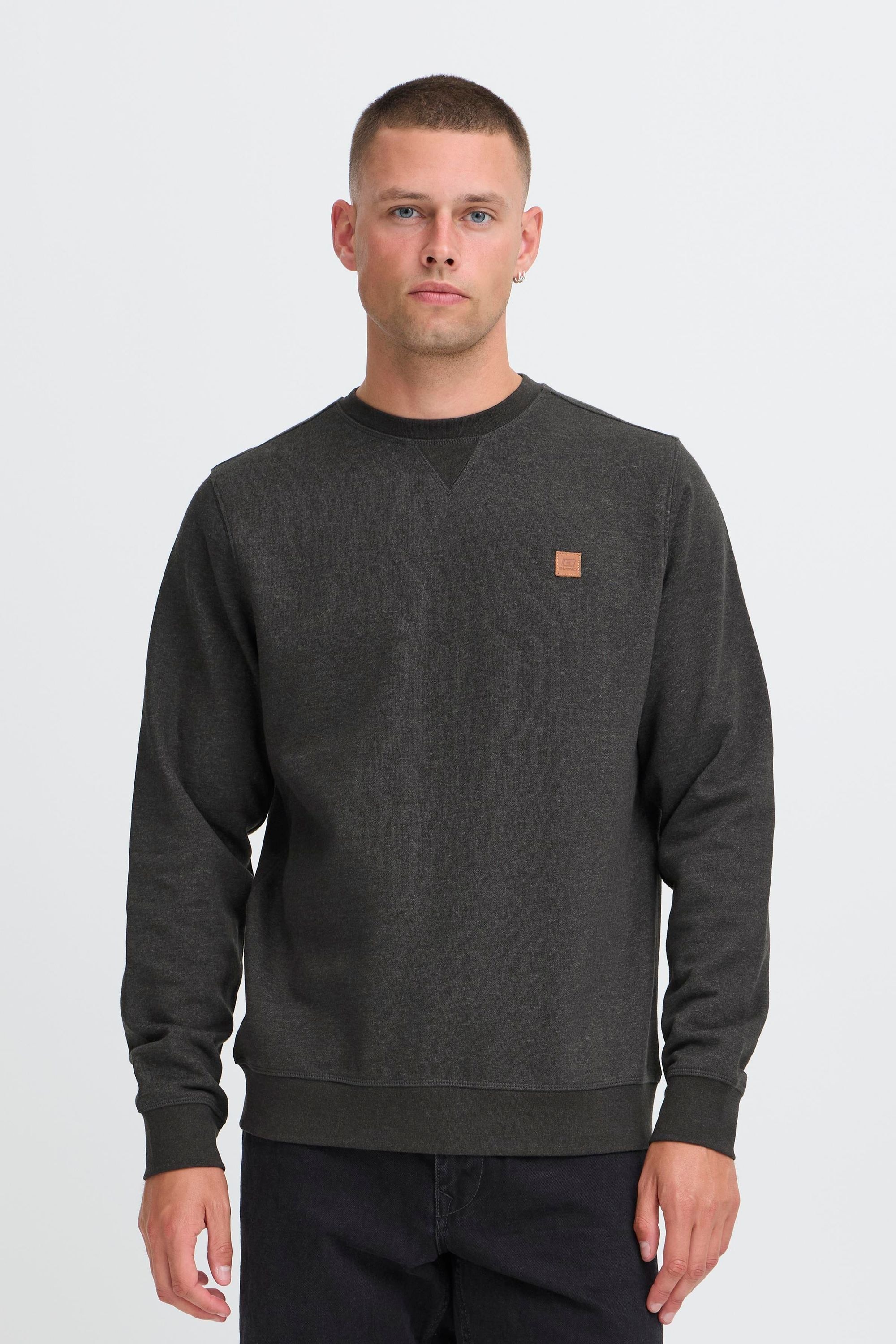 Blend Rundhalspullover "BHPova", Klassischer Sweatpullover mit Rundhalsauss günstig online kaufen